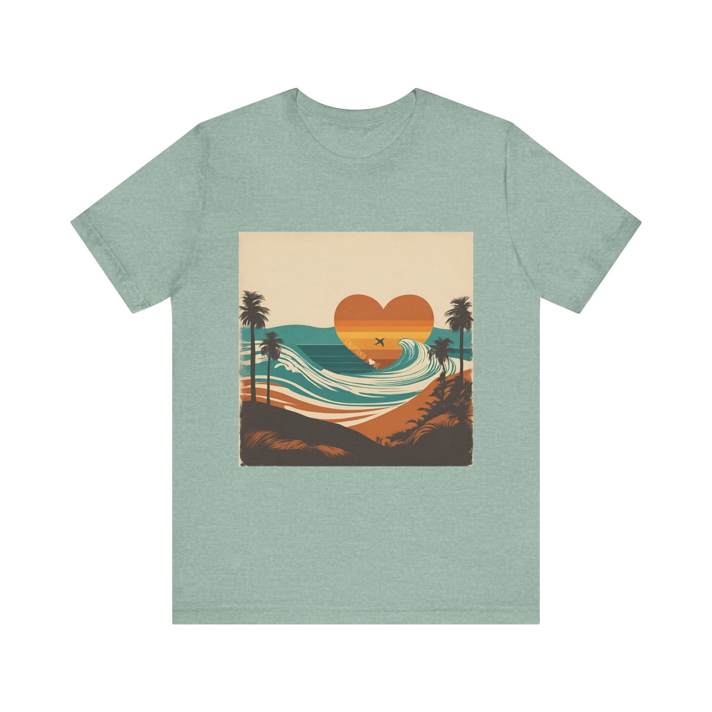 California Love Sunset - Unisex Jersey Short Sleeve Tee