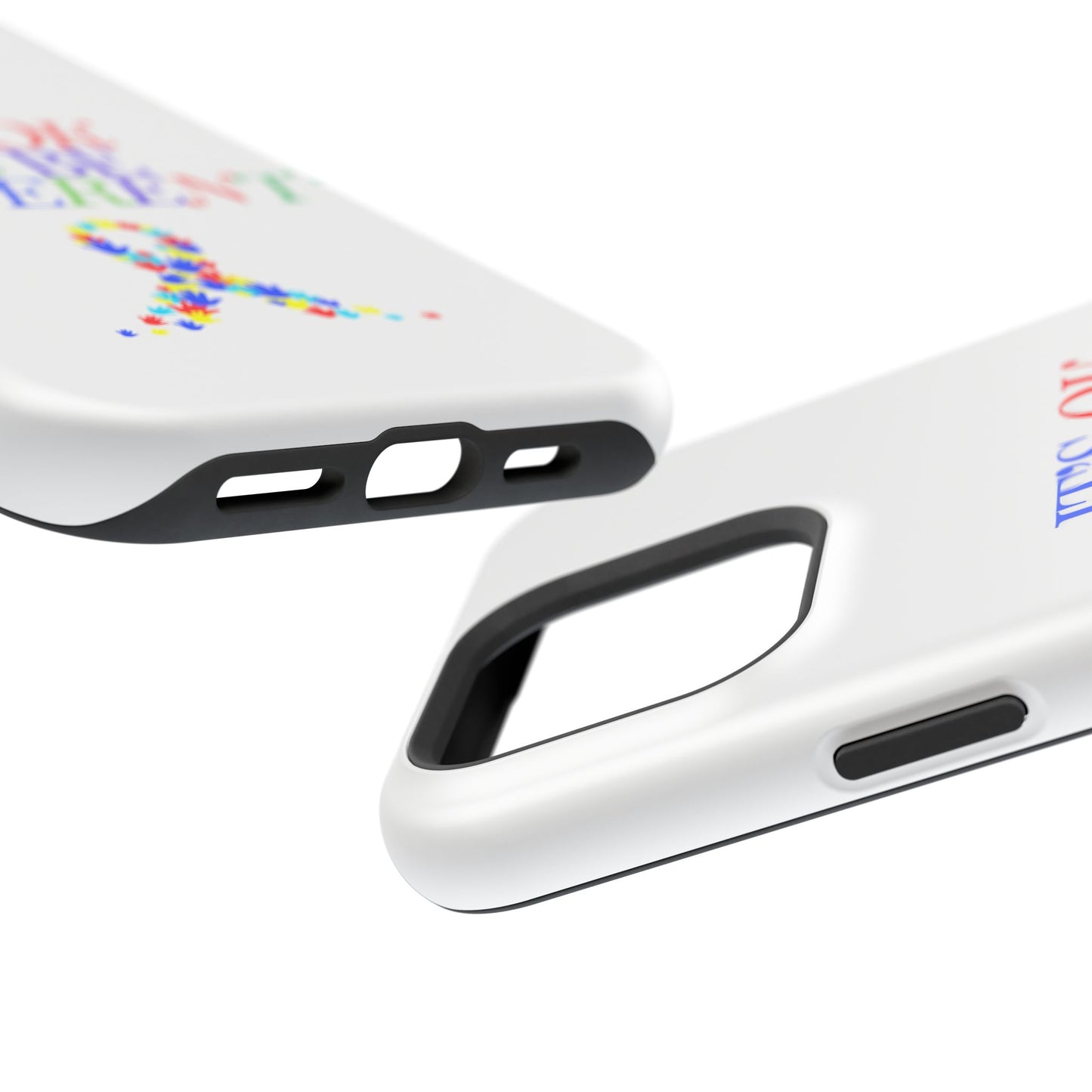Autism Support Ribbon: It's Okay to Be Different - ASD Awareness Phone Case