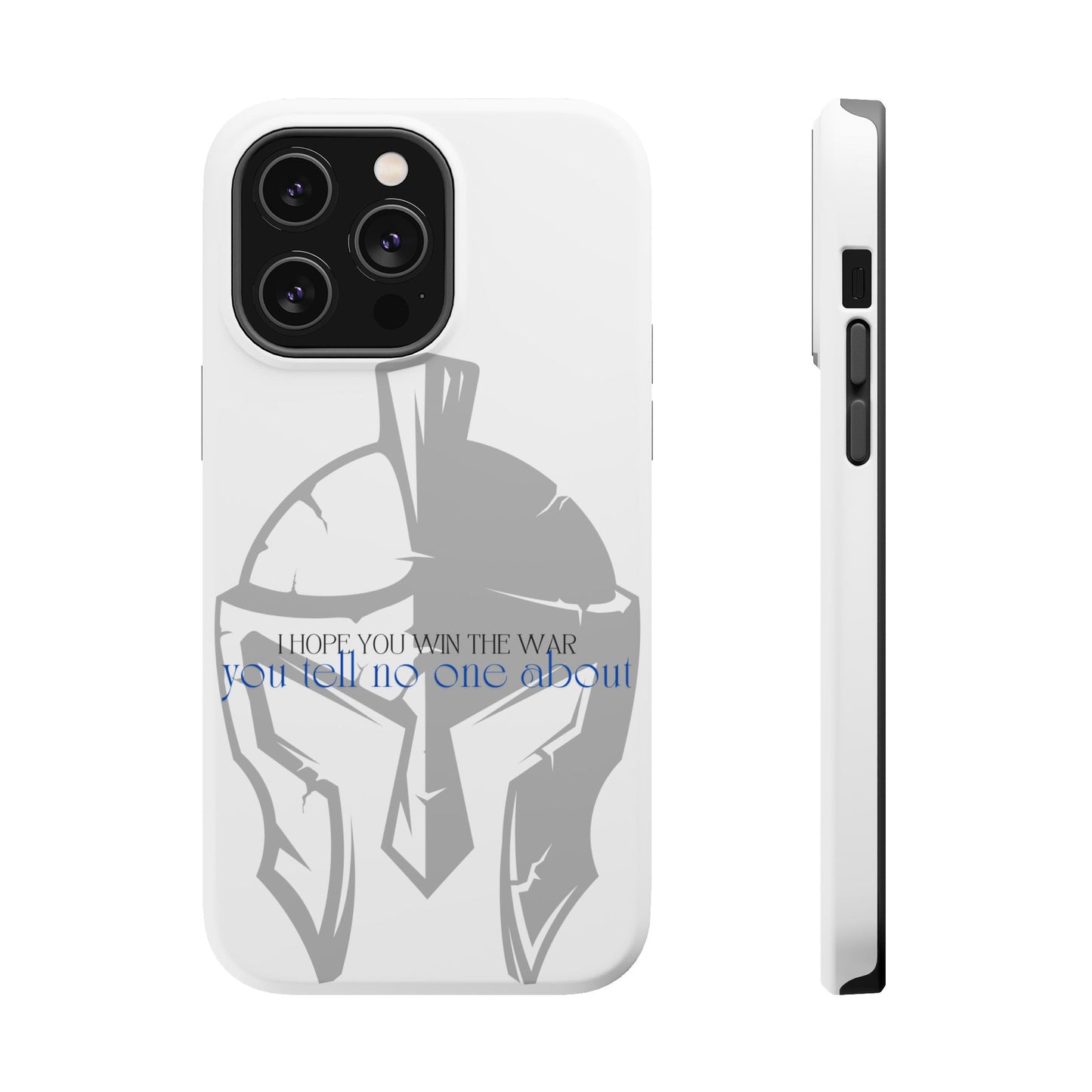 Spartan Strength: Win the War You Tell No One About - Mental Health Awareness Phone Case