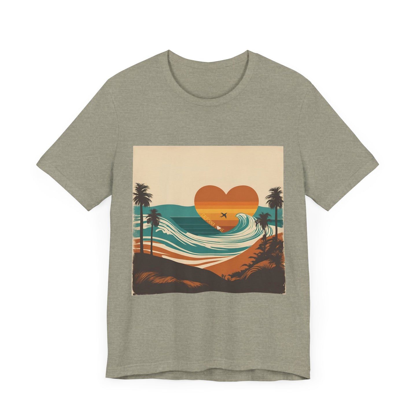 California Love Sunset - Unisex Jersey Short Sleeve Tee