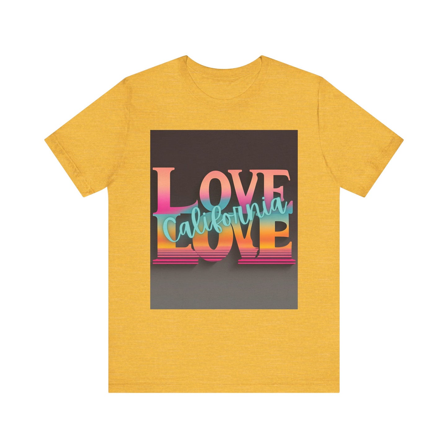 Love, LOVE California (NT) - Unisex Jersey Short Sleeve