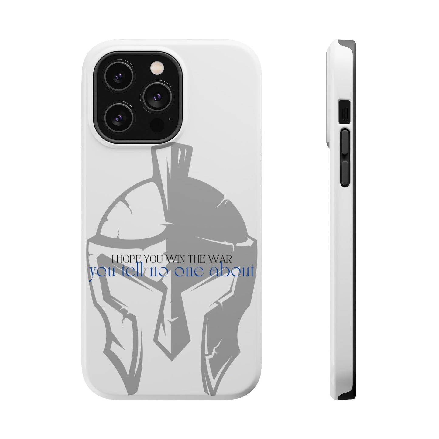 Spartan Strength: Win the War You Tell No One About - Mental Health Awareness Phone Case