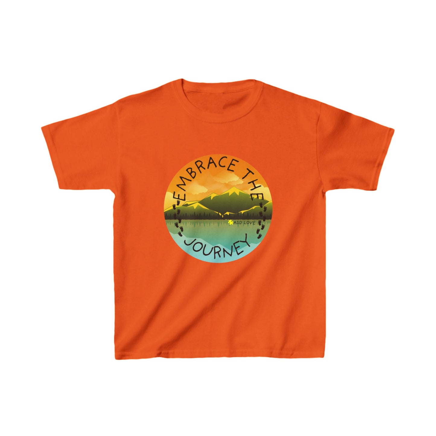 Embrace the Journey - Autism Awareness Kids Tee