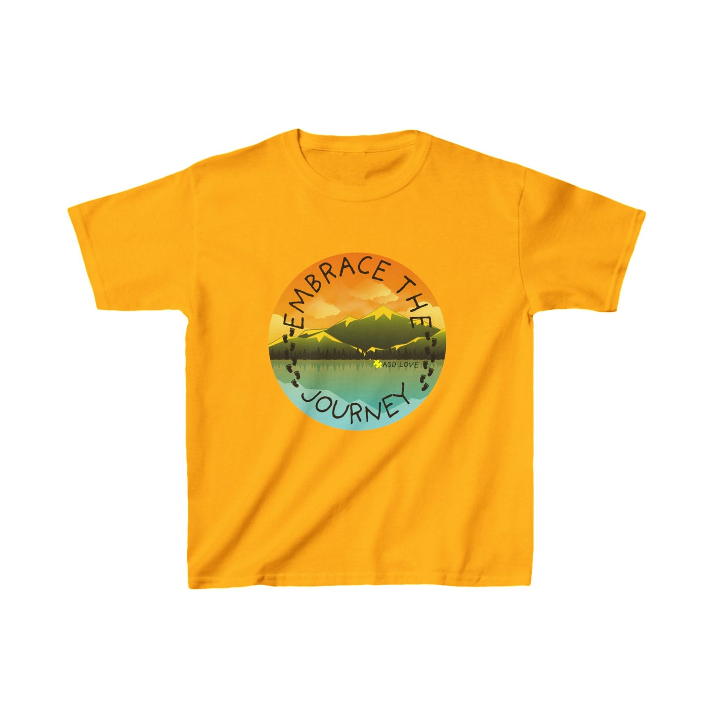 Embrace the Journey - Autism Awareness Kids Tee