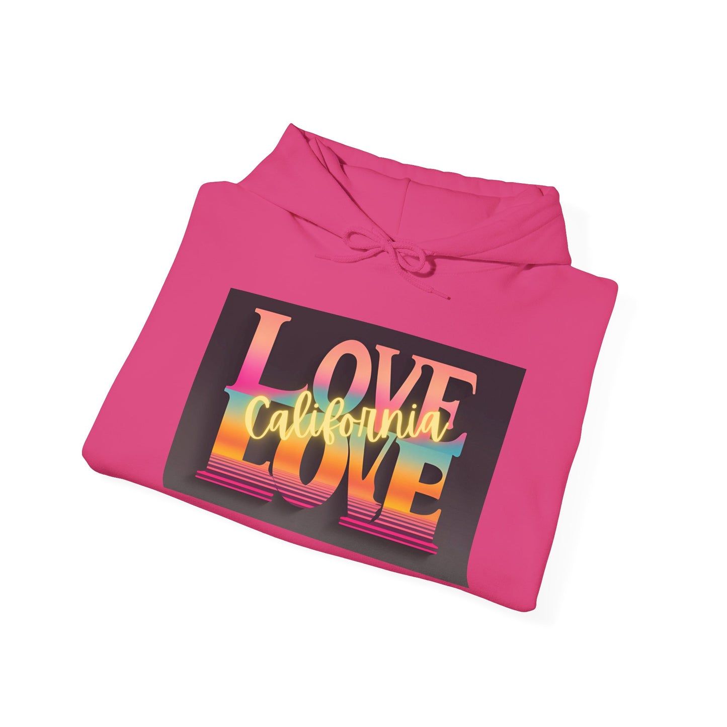 Love, LOVE, California Hoodie (NY) - Cali Love