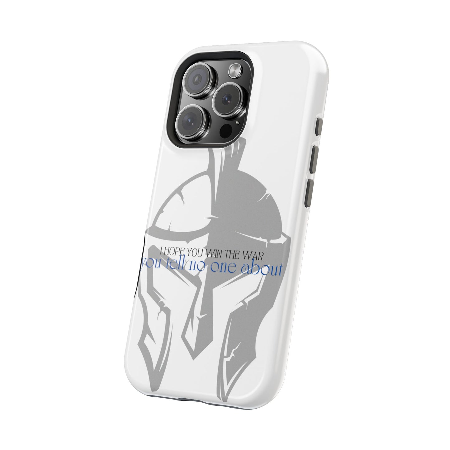 Spartan Strength: Win the War You Tell No One About - Mental Health Awareness Phone Case