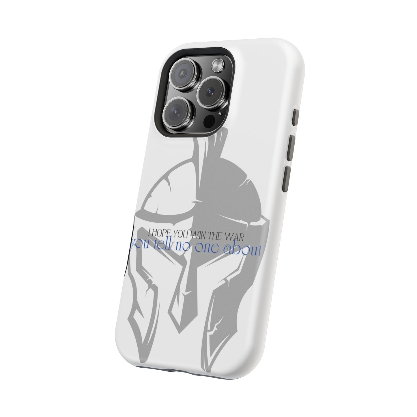 Spartan Strength: Win the War You Tell No One About - Mental Health Awareness Phone Case
