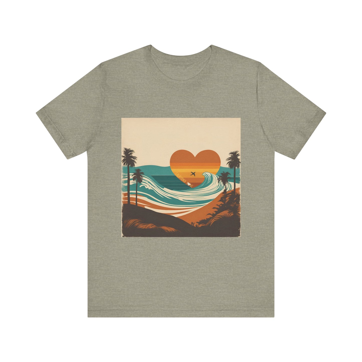California Love Sunset - Unisex Jersey Short Sleeve Tee