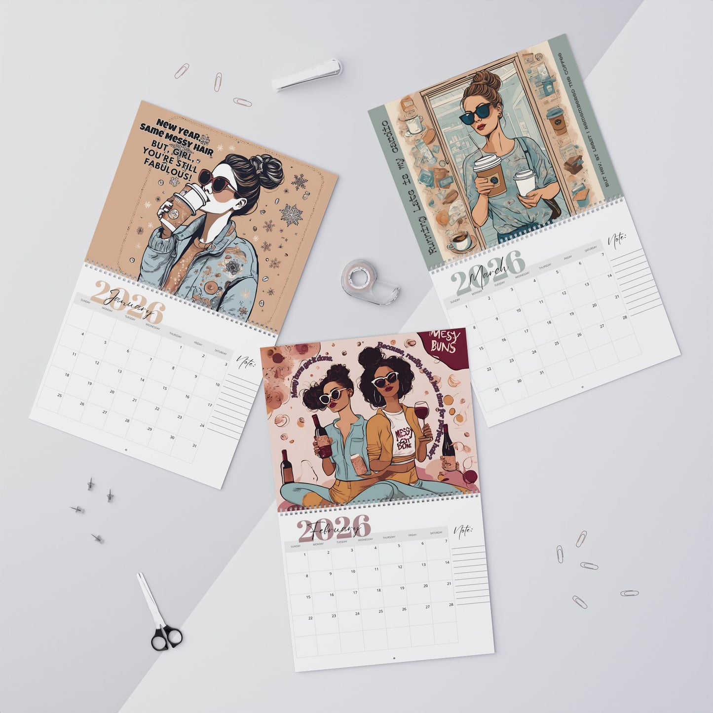 A 2026 Calendar for the Perfectly Imperfect! - Real Life, Real Messy