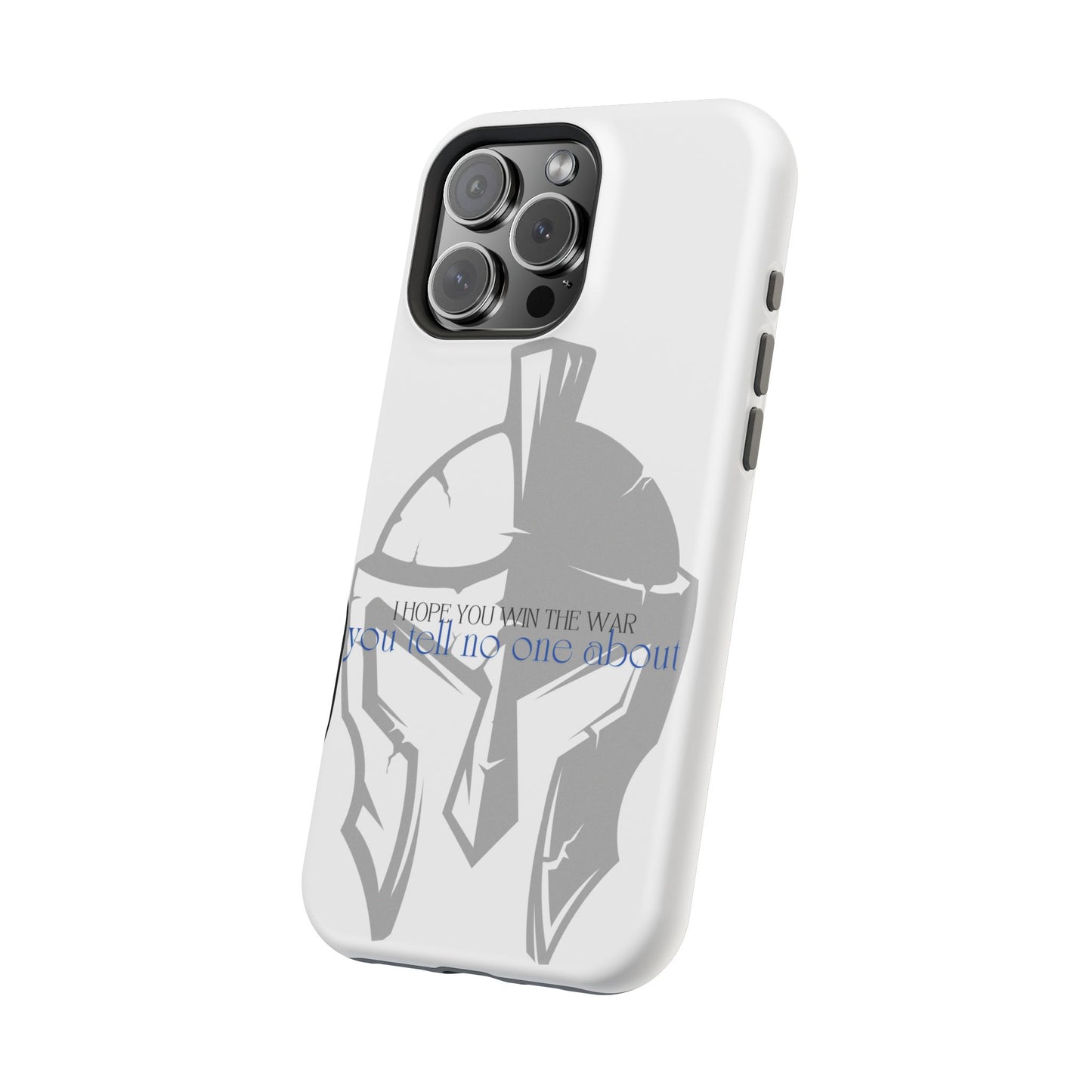 Spartan Strength: Win the War You Tell No One About - Mental Health Awareness Phone Case