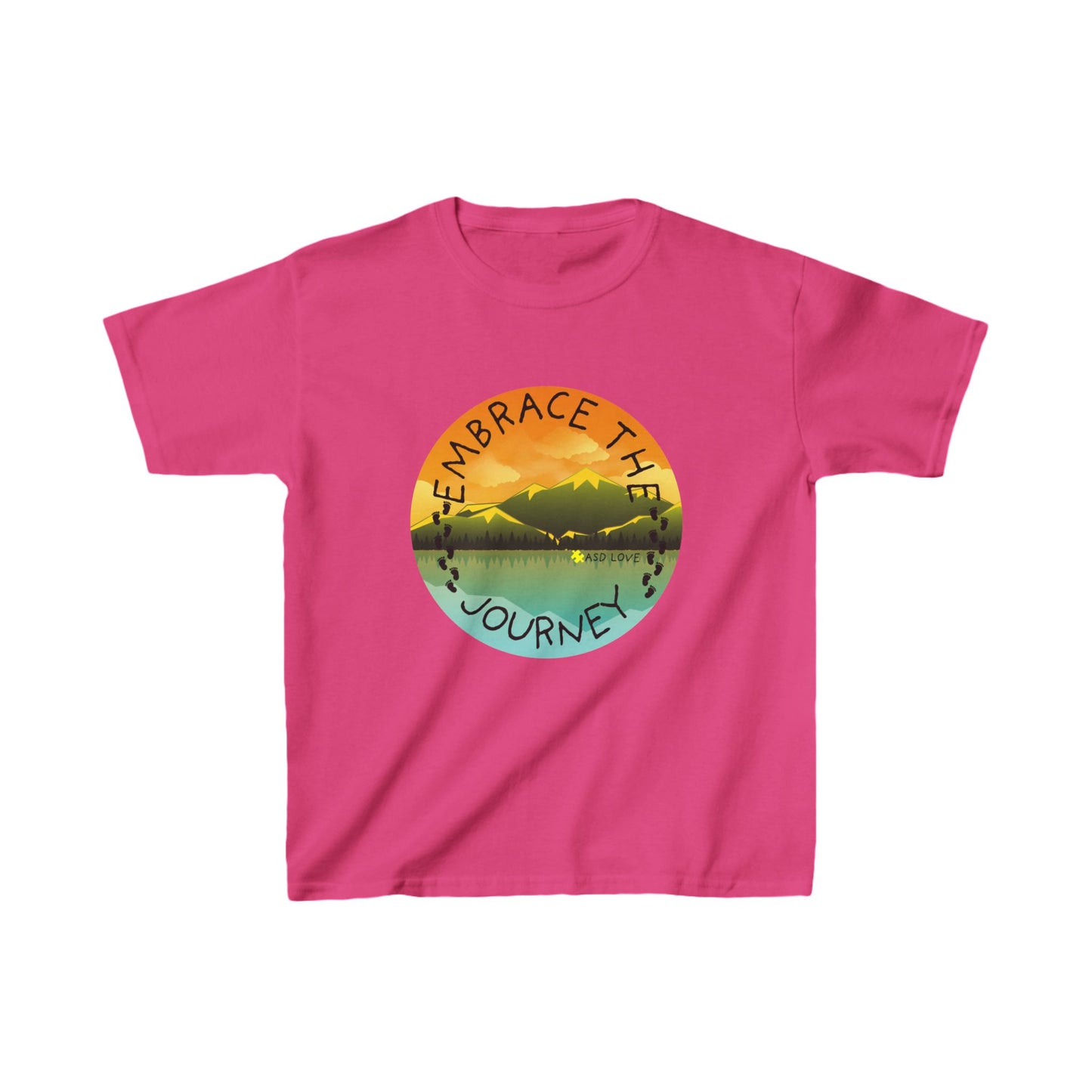 Embrace the Journey - Autism Awareness Kids Tee