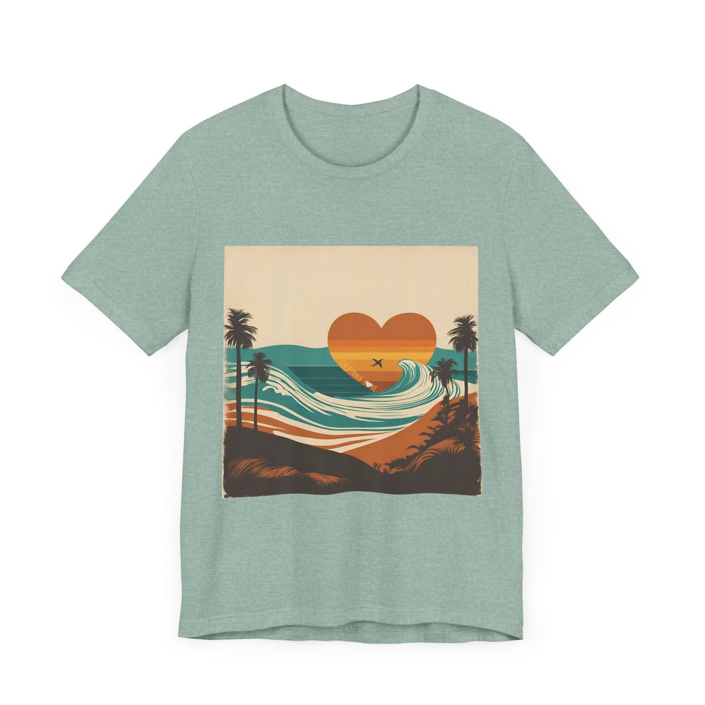 California Love Sunset - Unisex Jersey Short Sleeve Tee