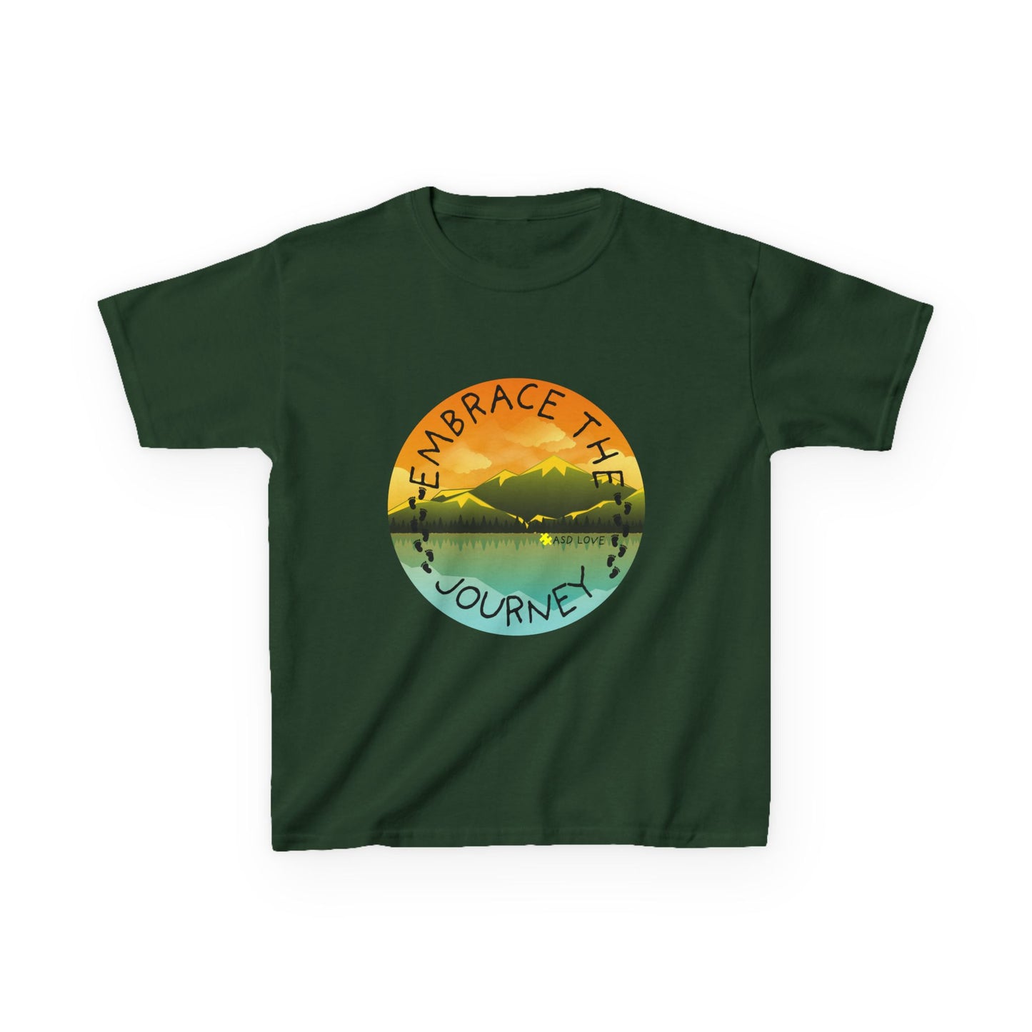 Embrace the Journey - Autism Awareness Kids Tee