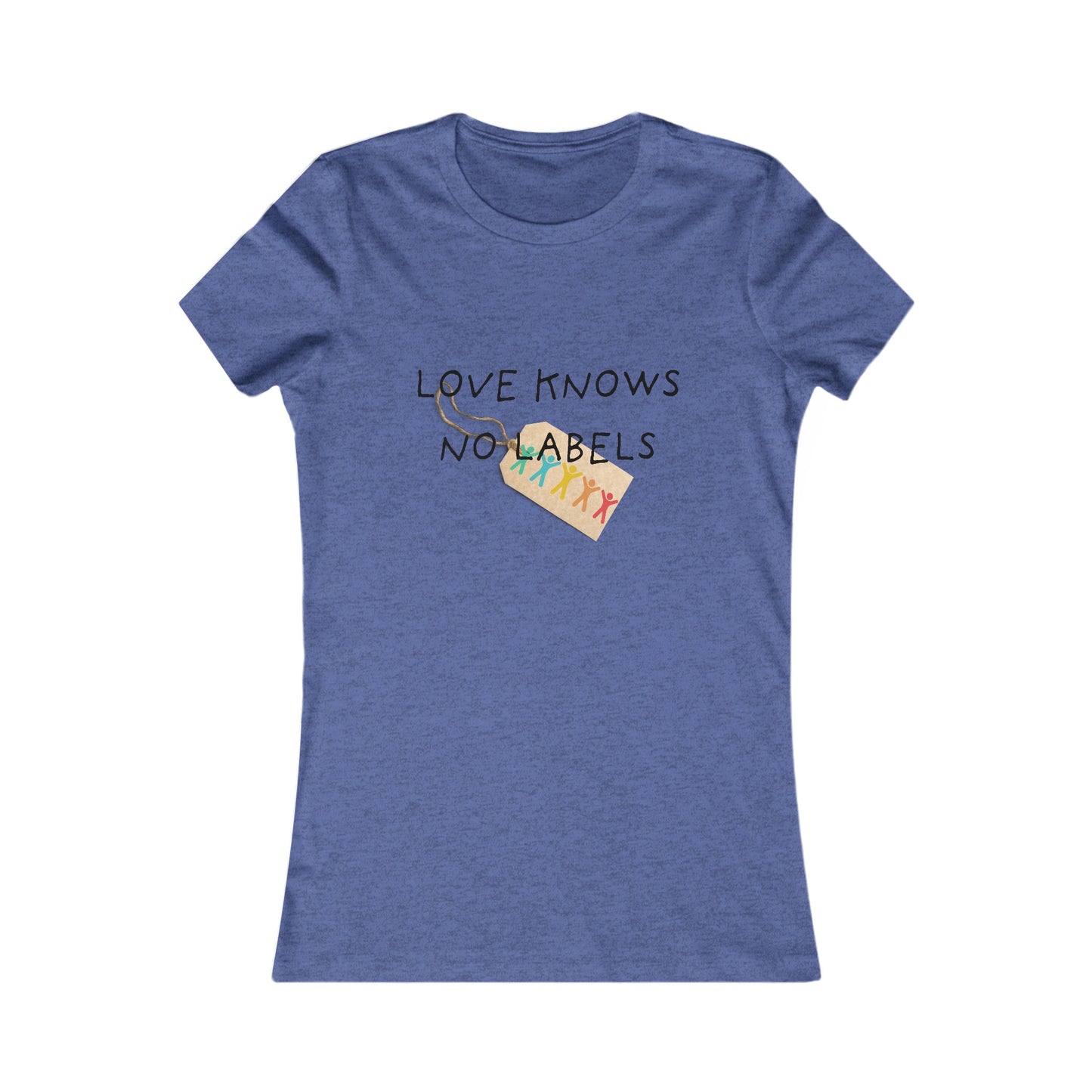 Love knows no labels | Women's Favorite Tee | Autism Awareness | Diversity and Inclusivity