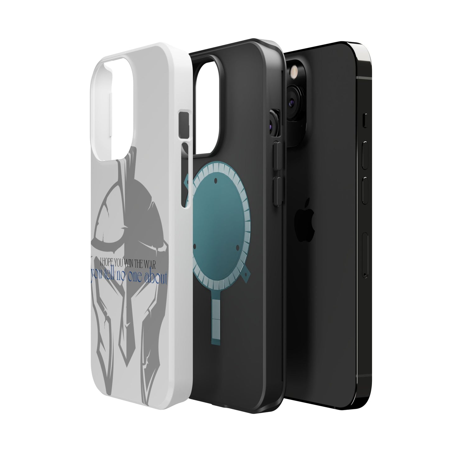 Spartan Strength: Win the War You Tell No One About - Mental Health Awareness Phone Case
