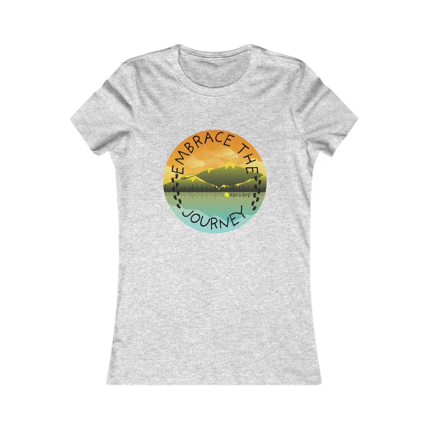 Embrace the Journey | Women's Favorite Tee | Autism Awareness | Diversity and Inclusivity