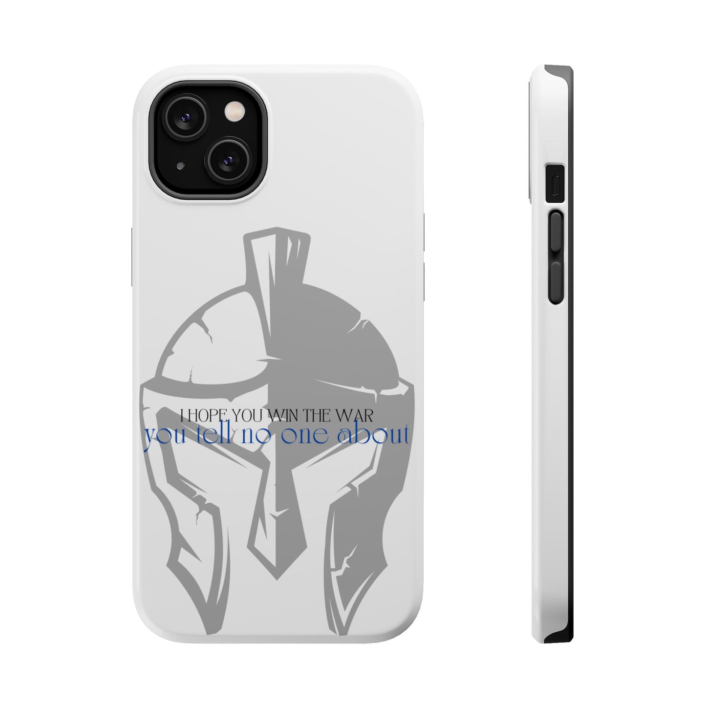 Spartan Strength: Win the War You Tell No One About - Mental Health Awareness Phone Case