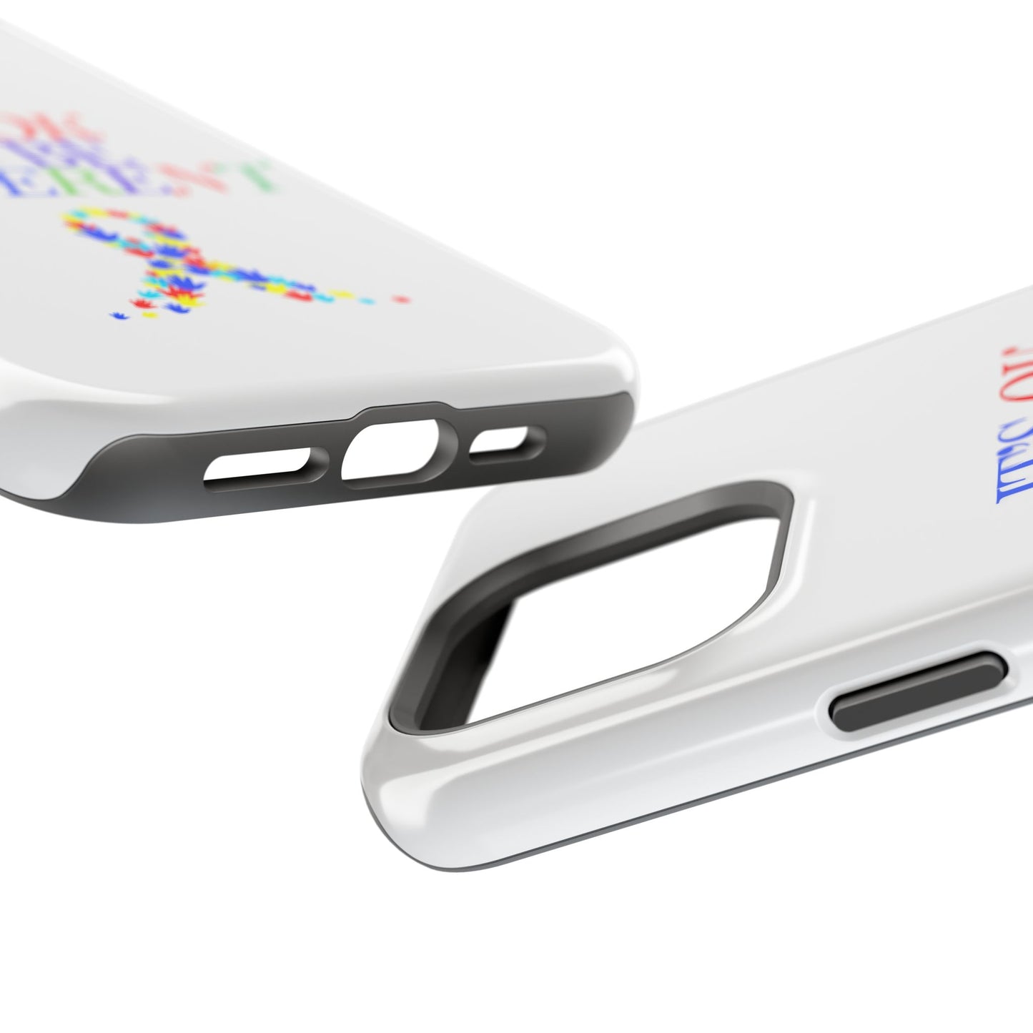 Autism Support Ribbon: It's Okay to Be Different - ASD Awareness Phone Case