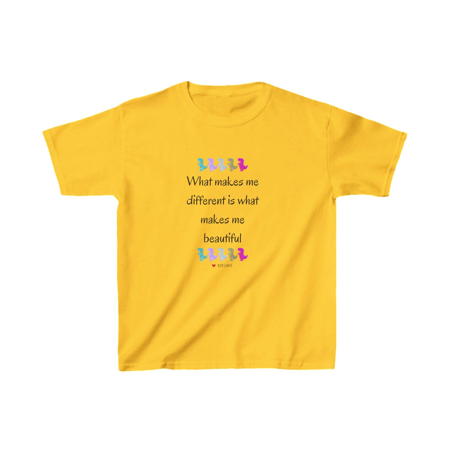 Different is Beautiful - Autism Awareness Kids Tee