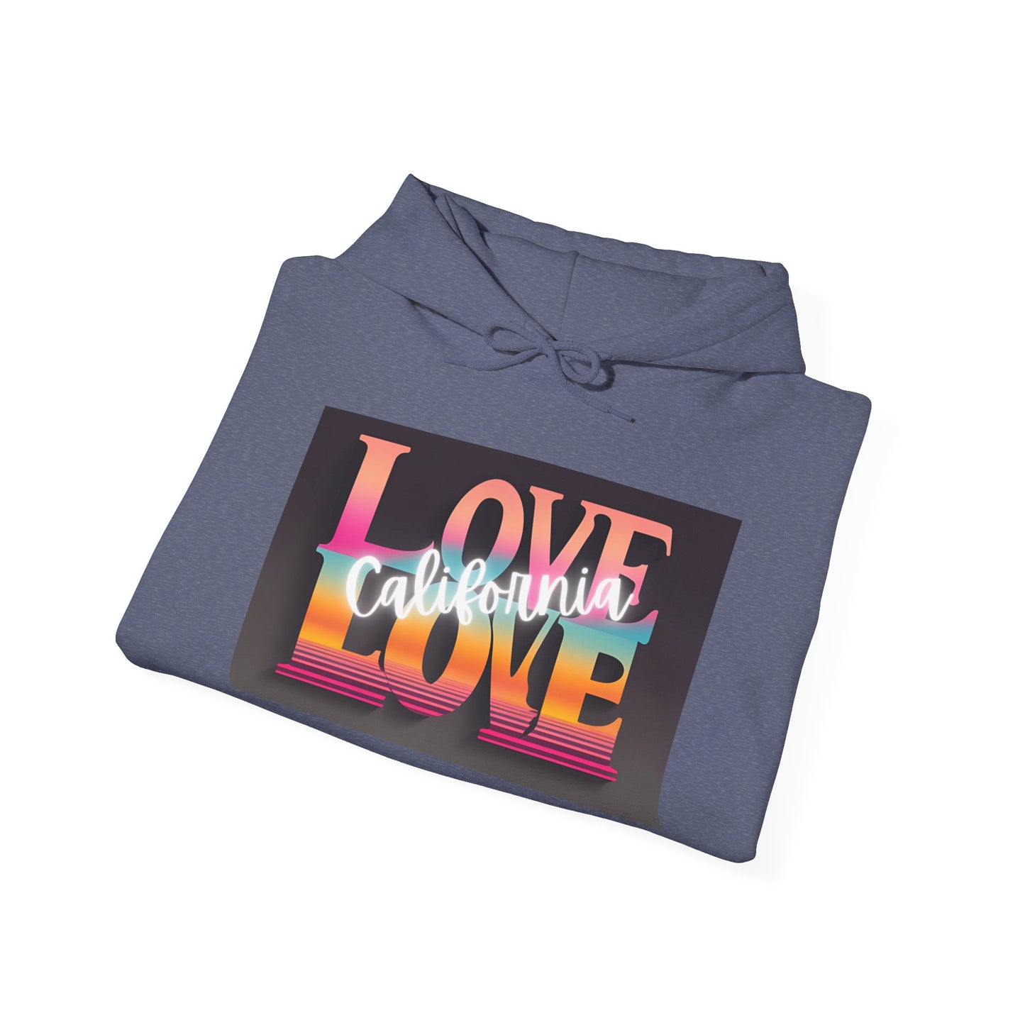 Love, LOVE, California Hoodie (NW) - Cali Love