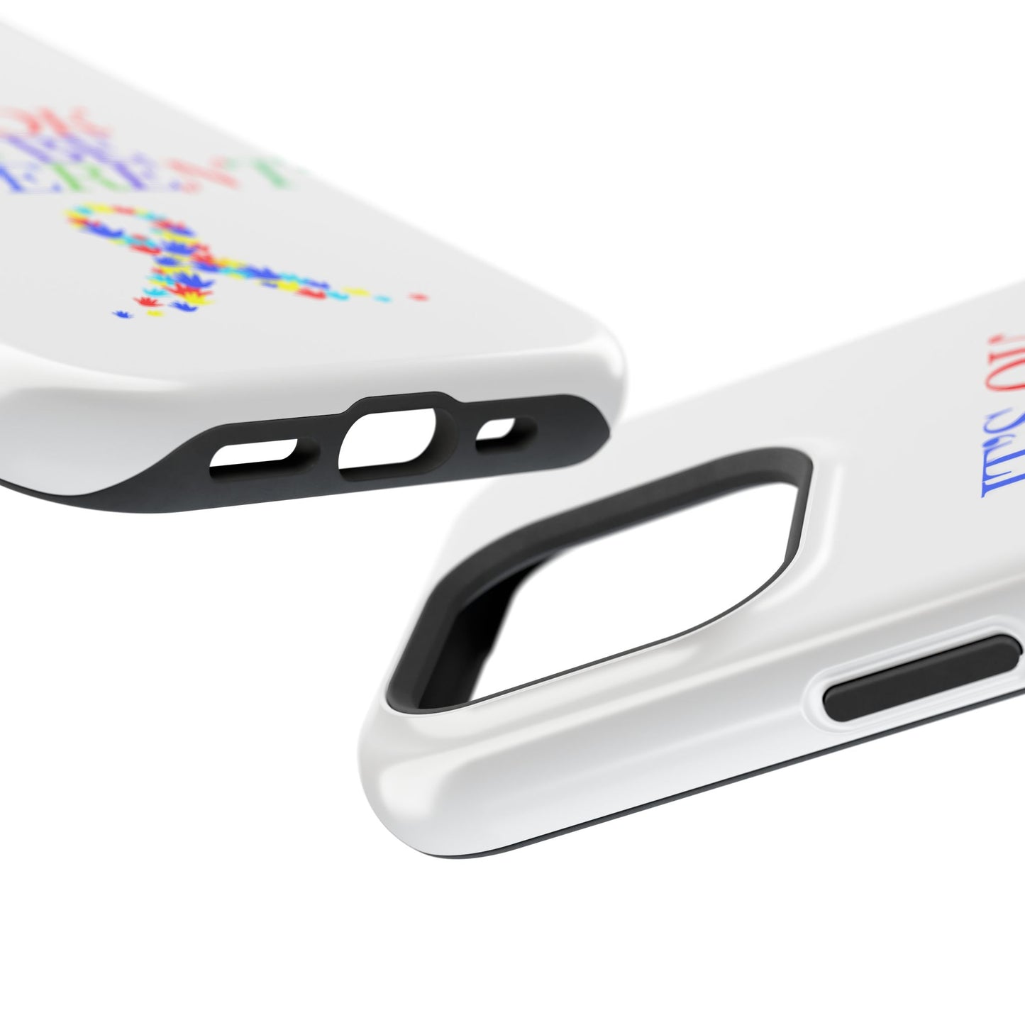 Autism Support Ribbon: It's Okay to Be Different - ASD Awareness Phone Case
