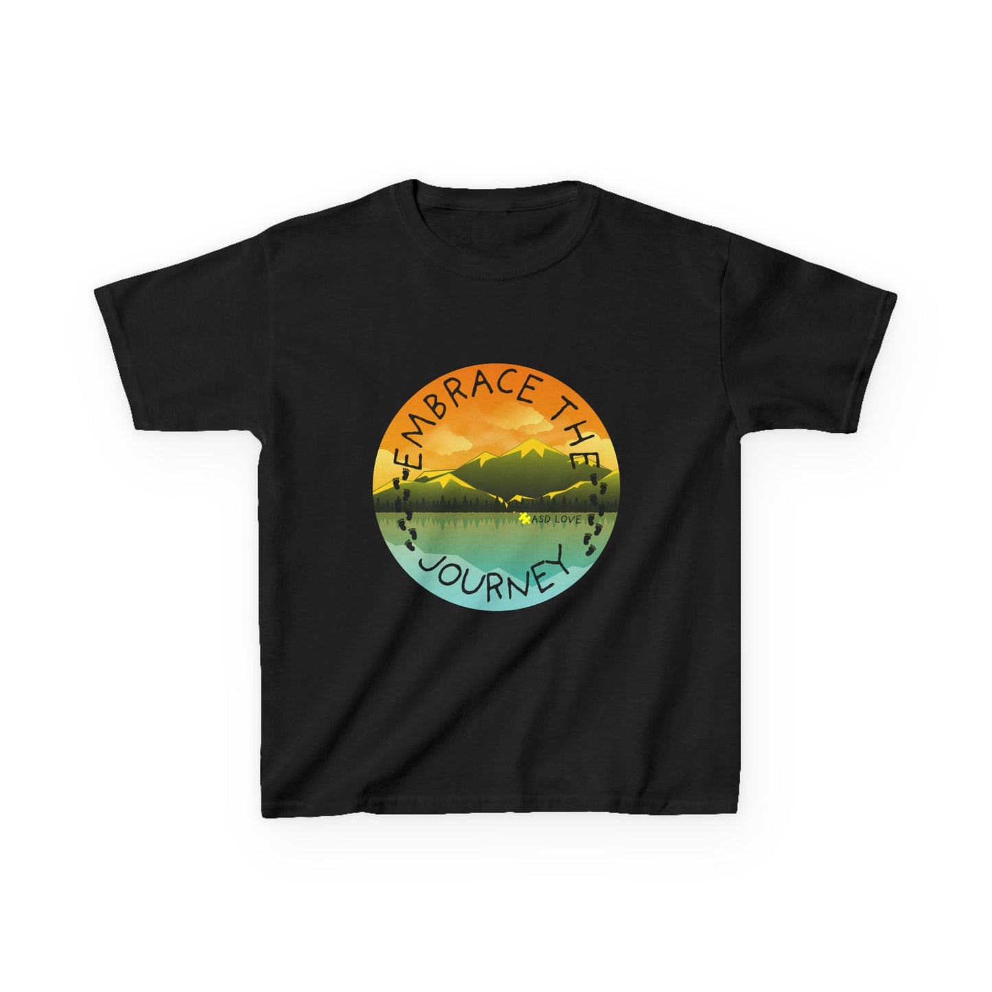 Embrace the Journey - Autism Awareness Kids Tee