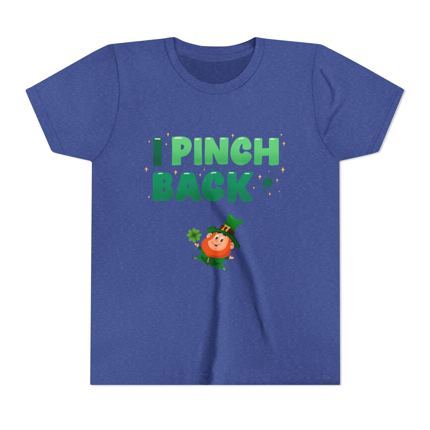 I Pinch Back Leprechaun Kids T-Shirt | St. Patrick's Day Shamrock Tee