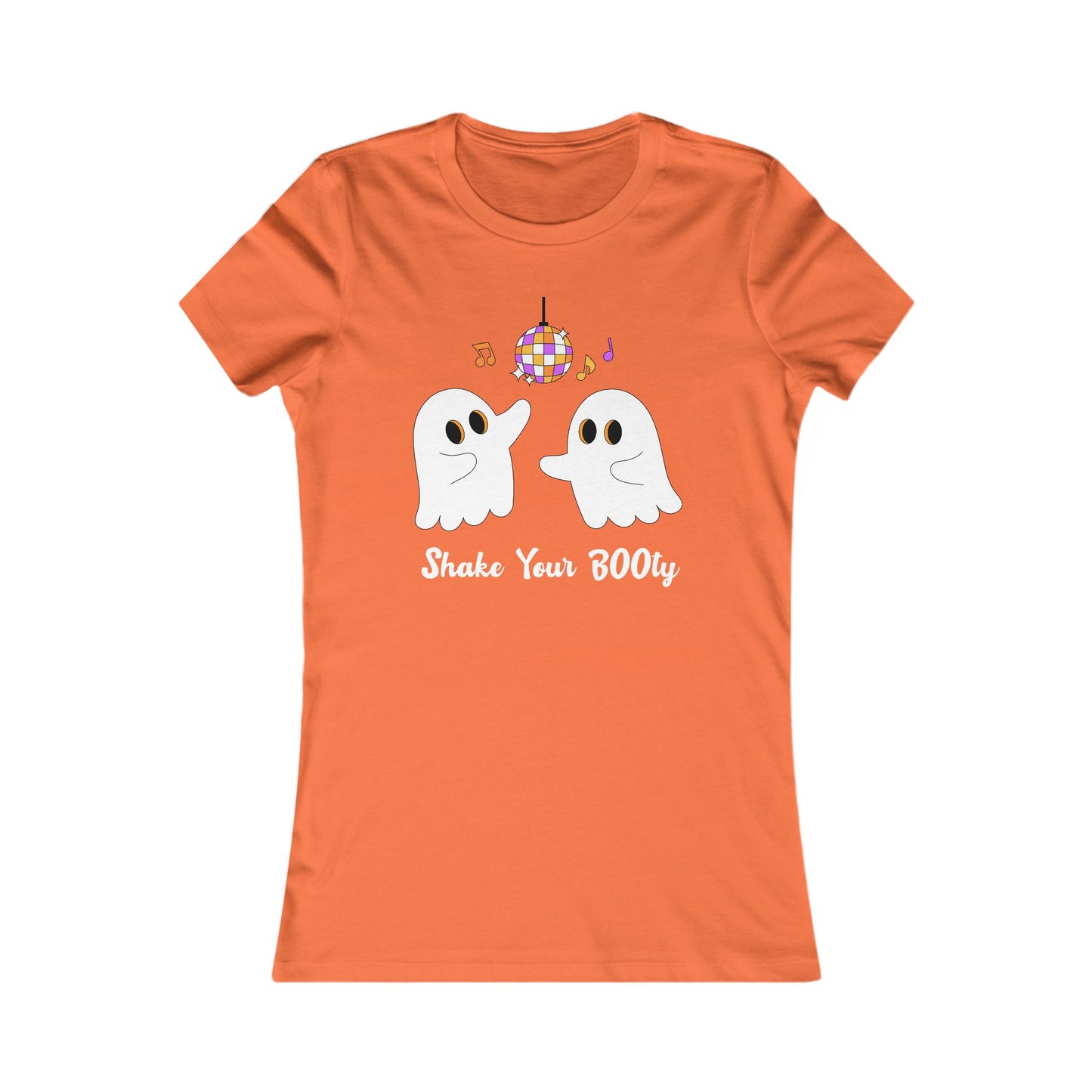 Shake your BOOty Halloween Shirt (WF) - Fun Dancing Ghost Disco Party Tee