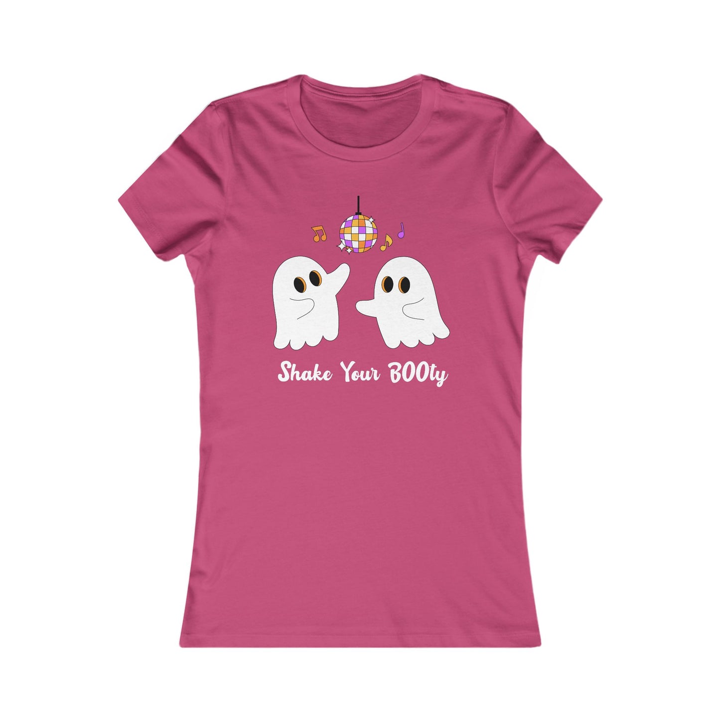 Shake your BOOty Halloween Shirt (WF) - Fun Dancing Ghost Disco Party Tee
