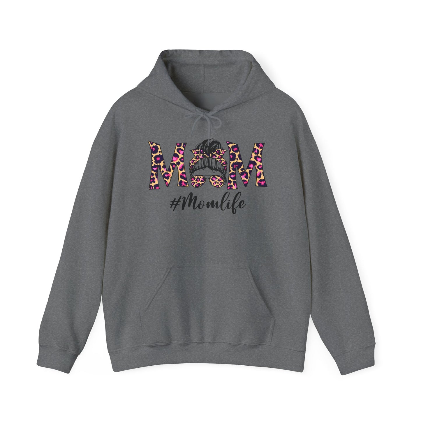 Leopard Print Mom Life Hoodie - Fierce & Fabulous | Mom Life Hoodie, Cozy Sweatshirt for Mothers, Unique Mothers Day Gift, Cute Mom Apparel