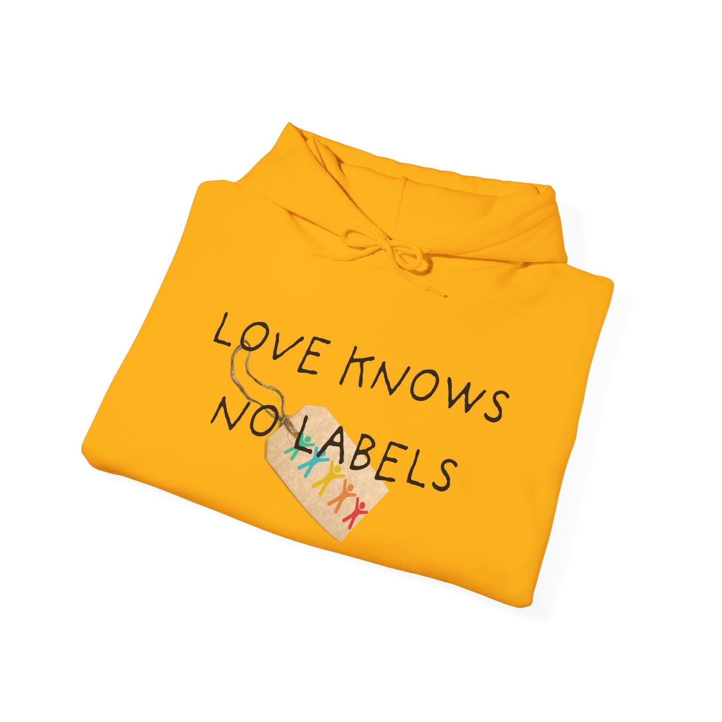 Love knows no labels | Hoodie | Autism Awareness | Diversity and Inclusivity