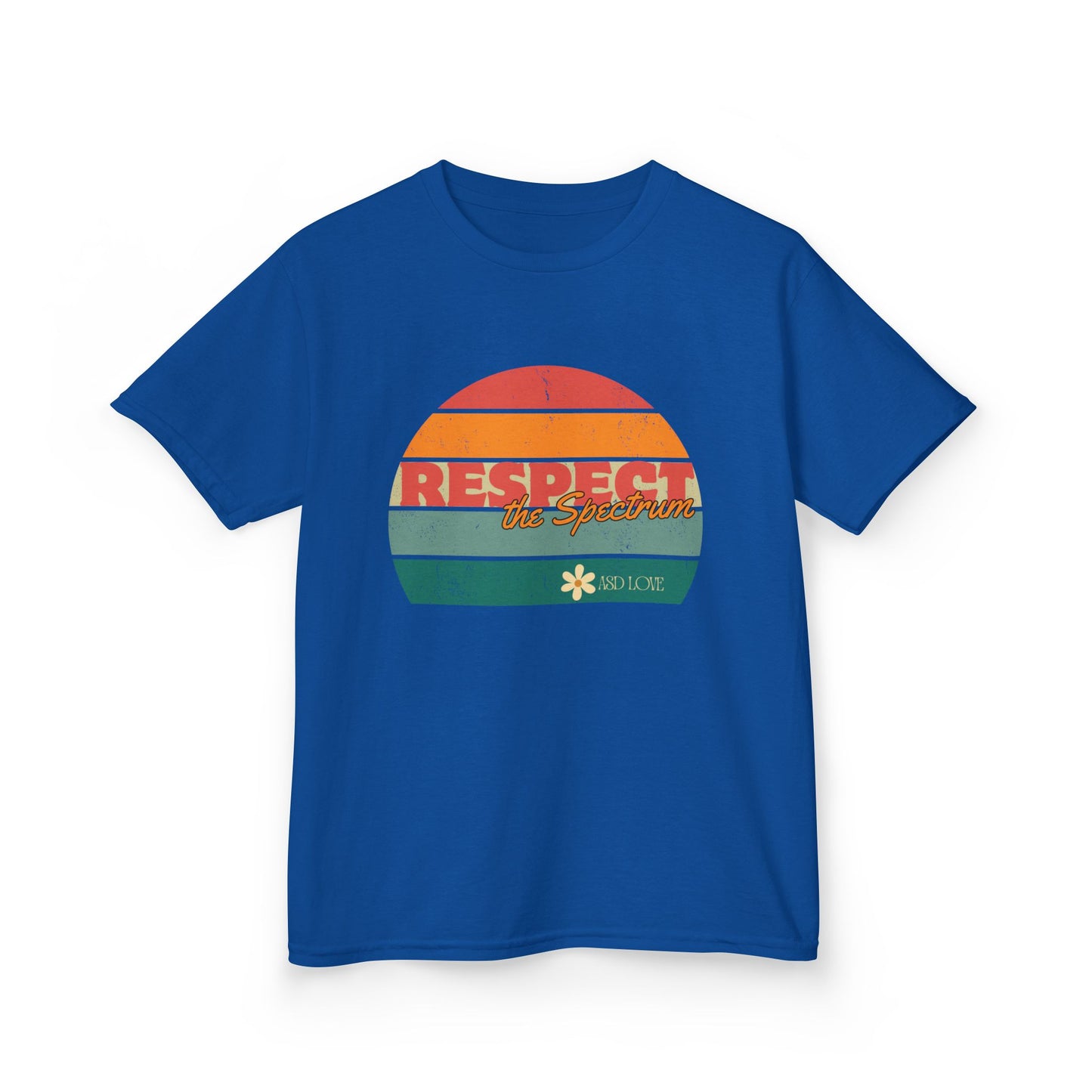 Respect the Spectrum - Rainbow Autism Awarness Kids Tee