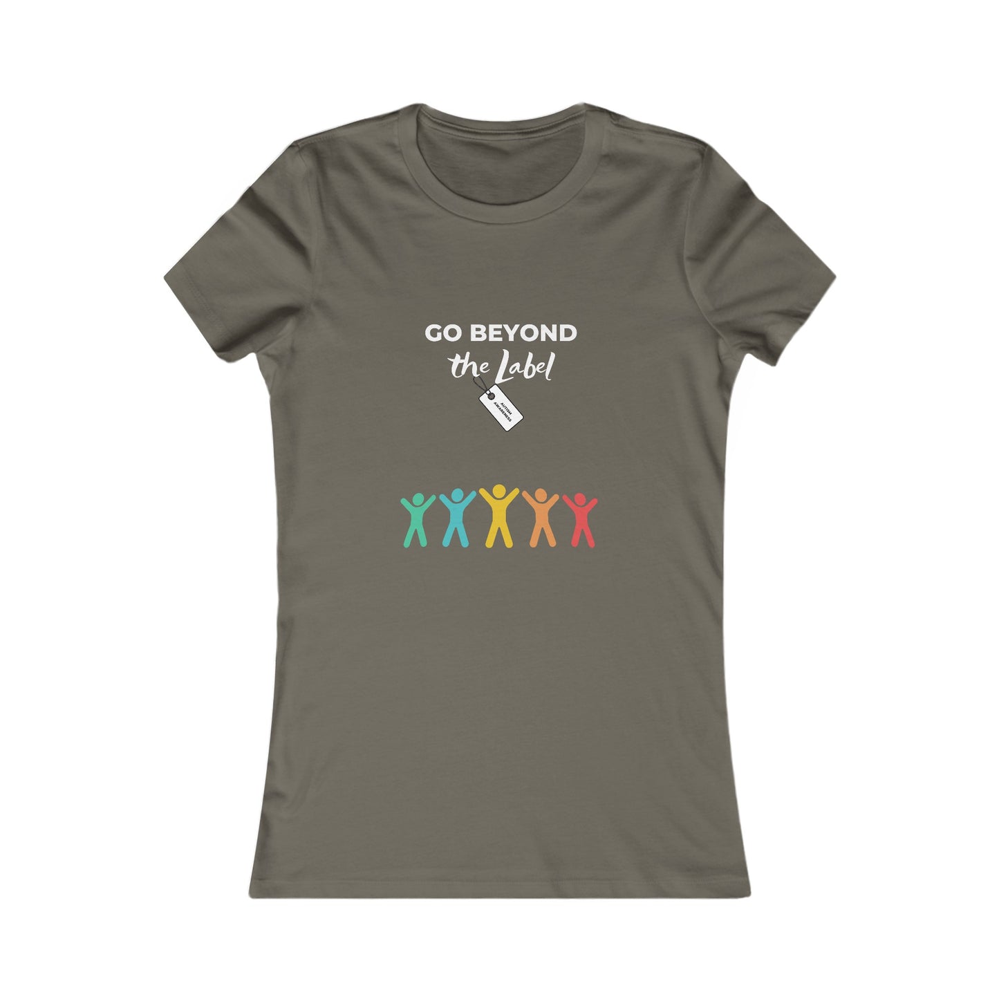 Go Beyond the Label | Women's Favorite Tee | Autism Awareness | Diversity and Inclusivity