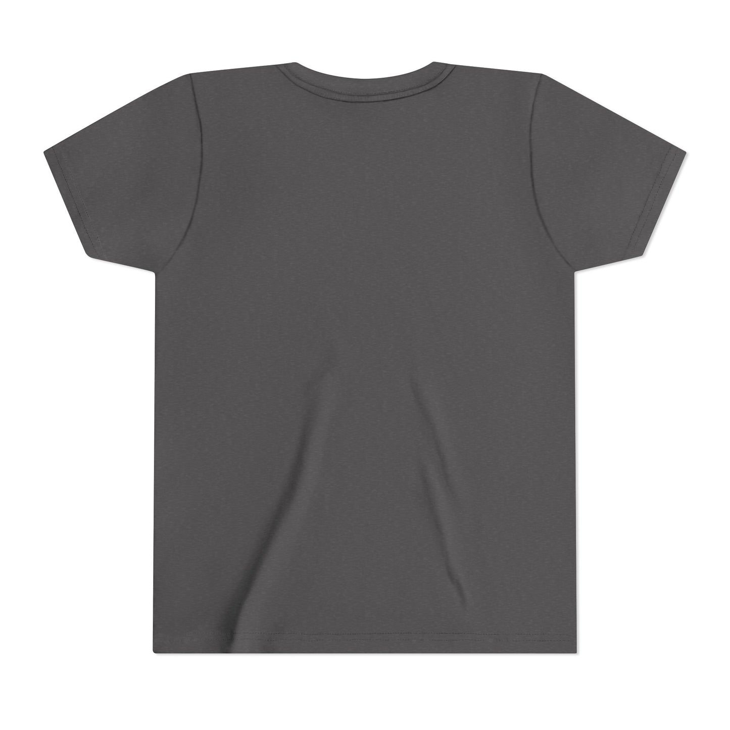 Kawaii Smiling Shamrock Youth Tee | Cute Clover St. Patrick's Day Shirt