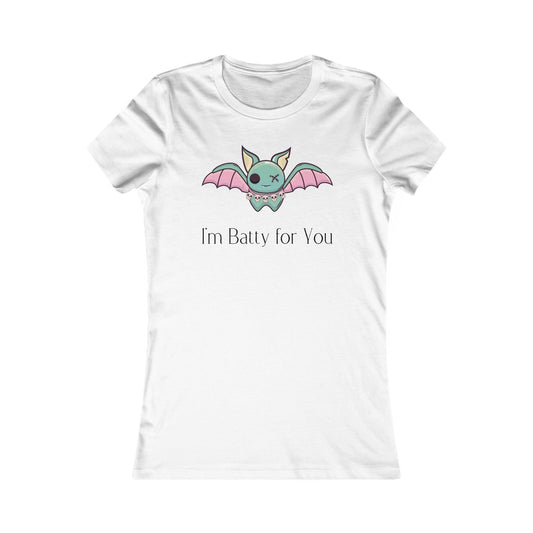 I'm Batty for you (BF) - Cute Halloween Bat Shirt