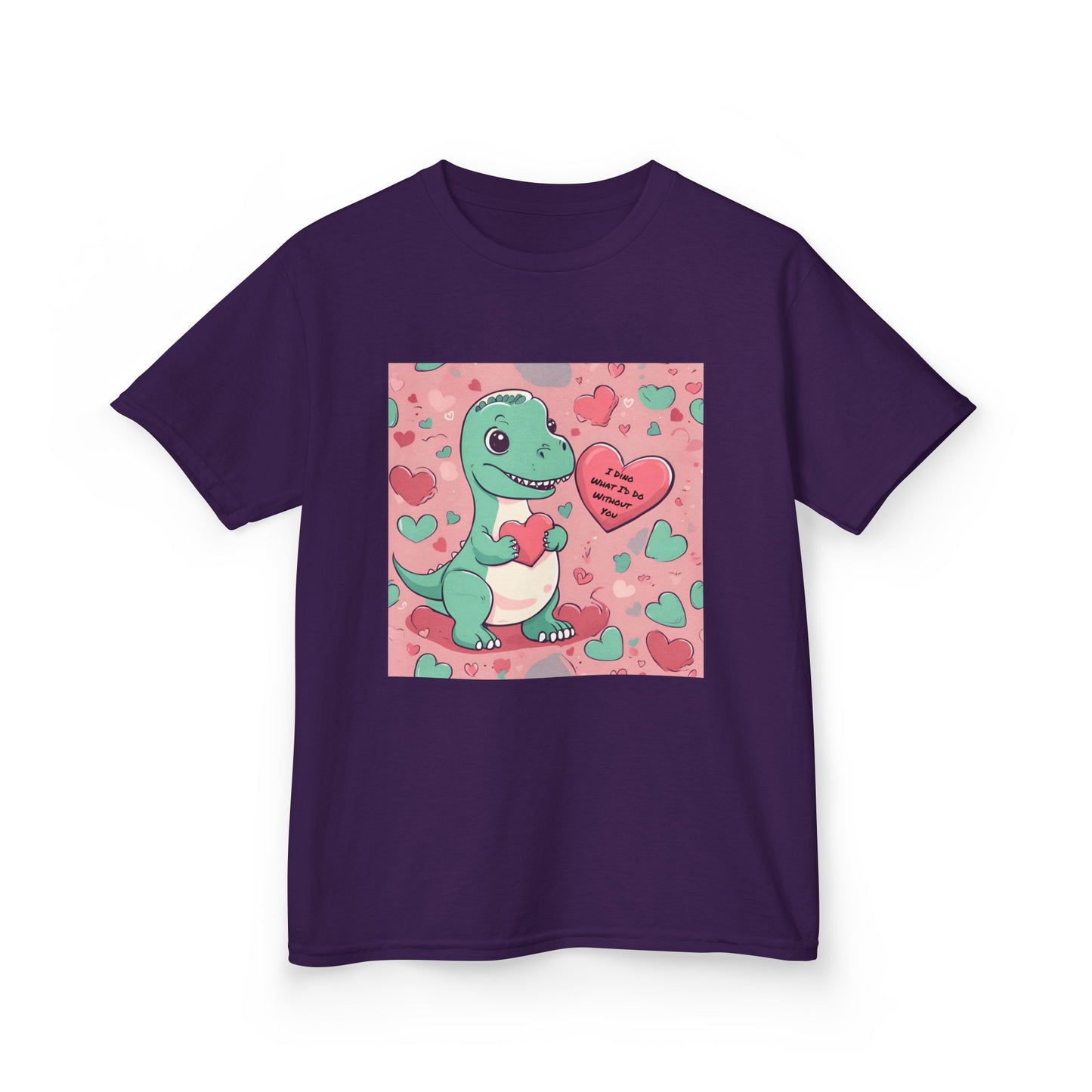 I Dino What I'd Do Without You - Baby Dino Valentine's Kids tee
