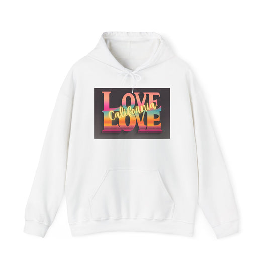 Love, LOVE, California Hoodie (NY) - Cali Love