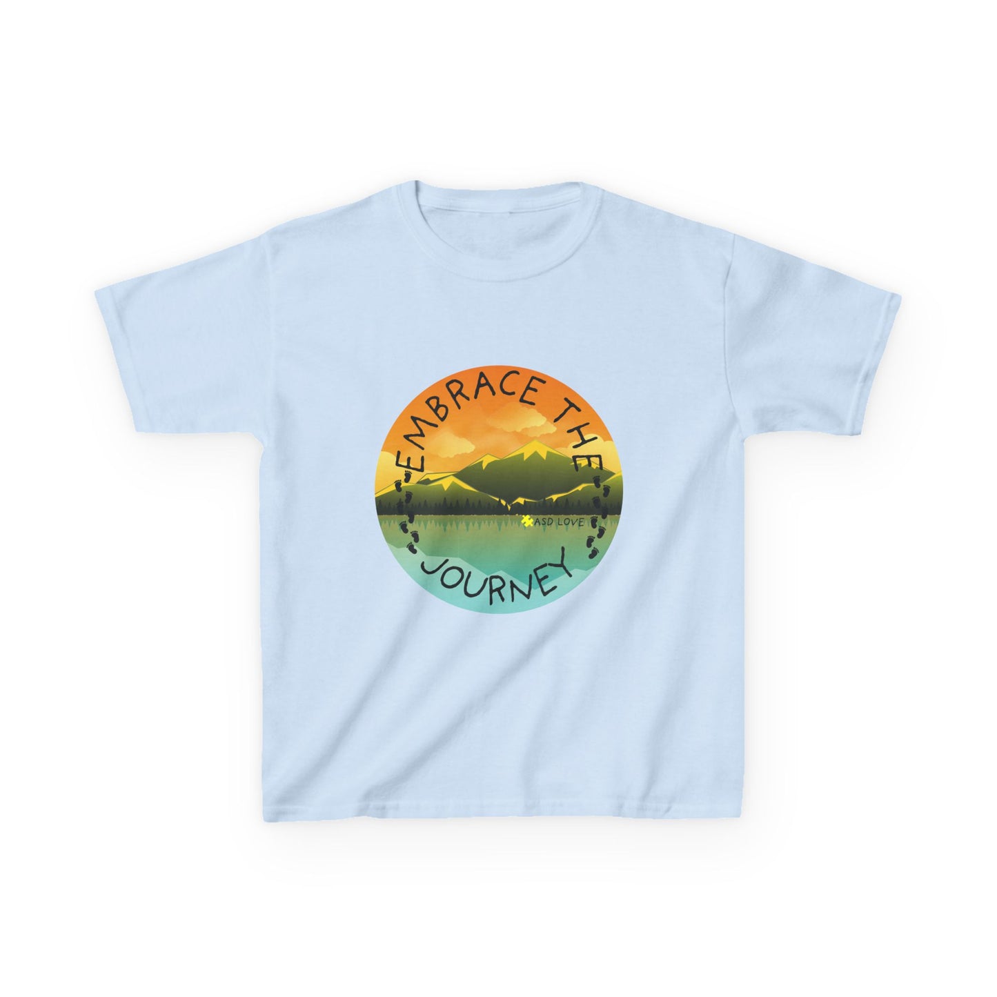 Embrace the Journey - Autism Awareness Kids Tee