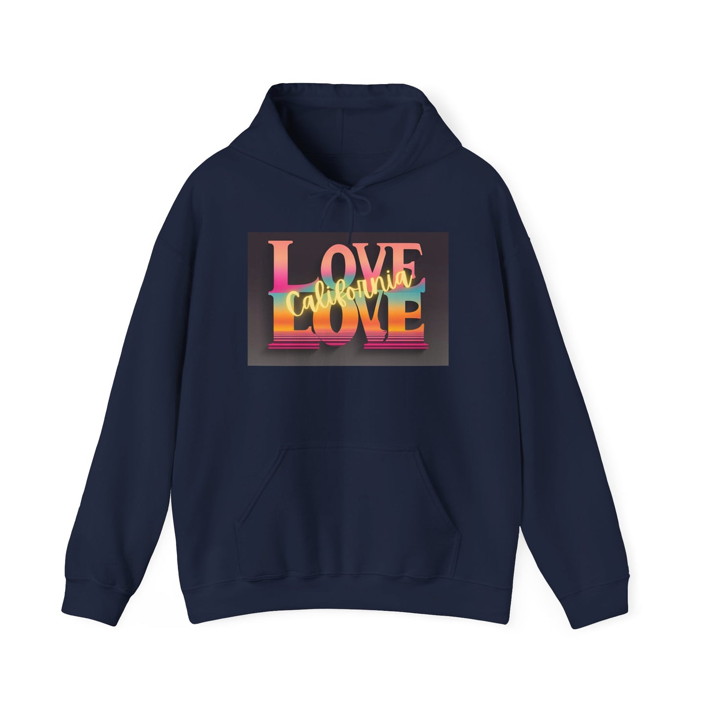 Love, LOVE, California Hoodie (NY) - Cali Love