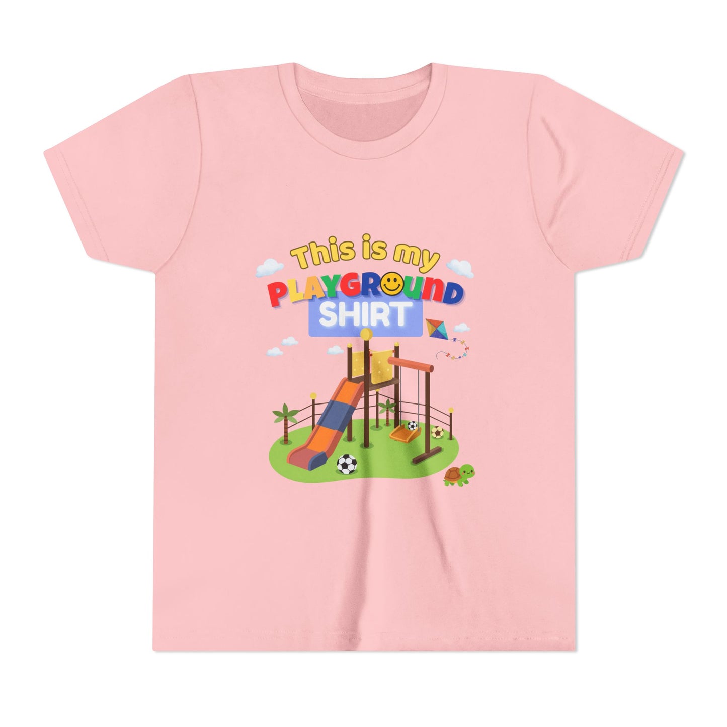 This Is My Playground Shirt Youth Tee | Playground Slide Graphic Shirt