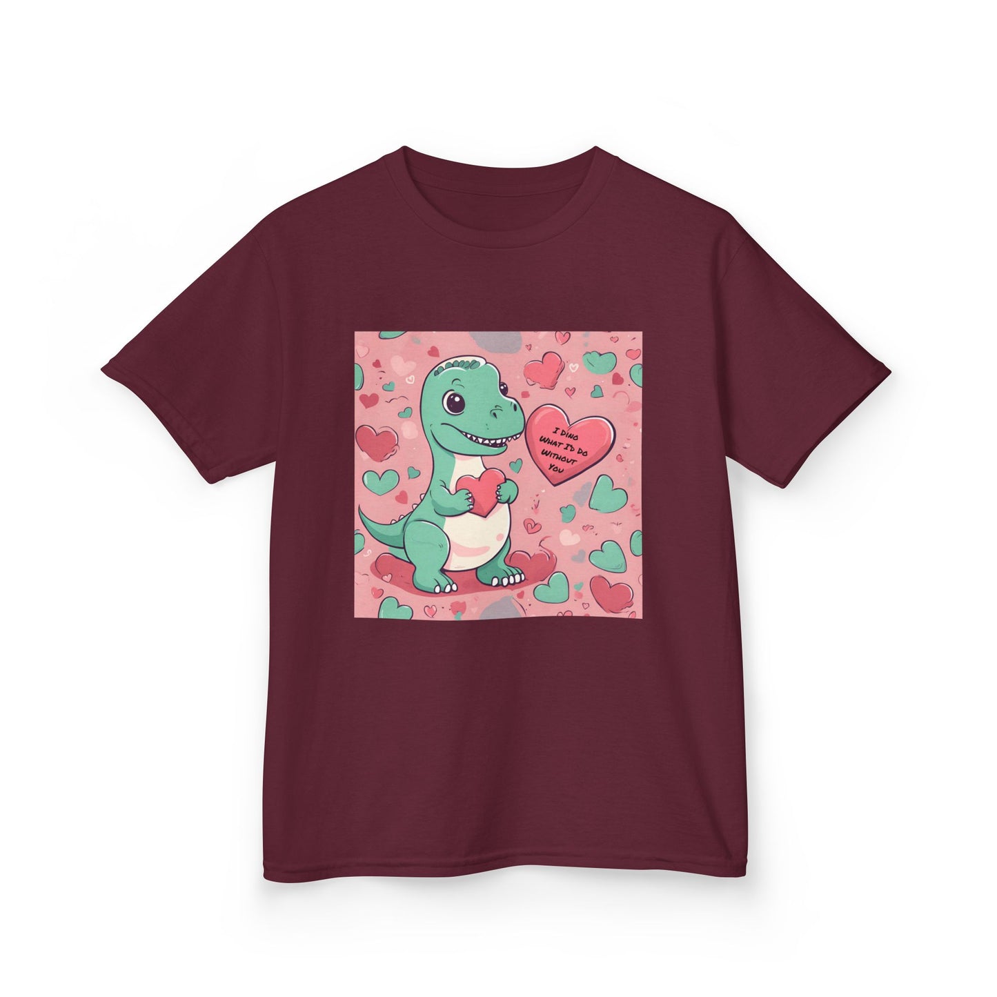 I Dino What I'd Do Without You - Baby Dino Valentine's Kids tee