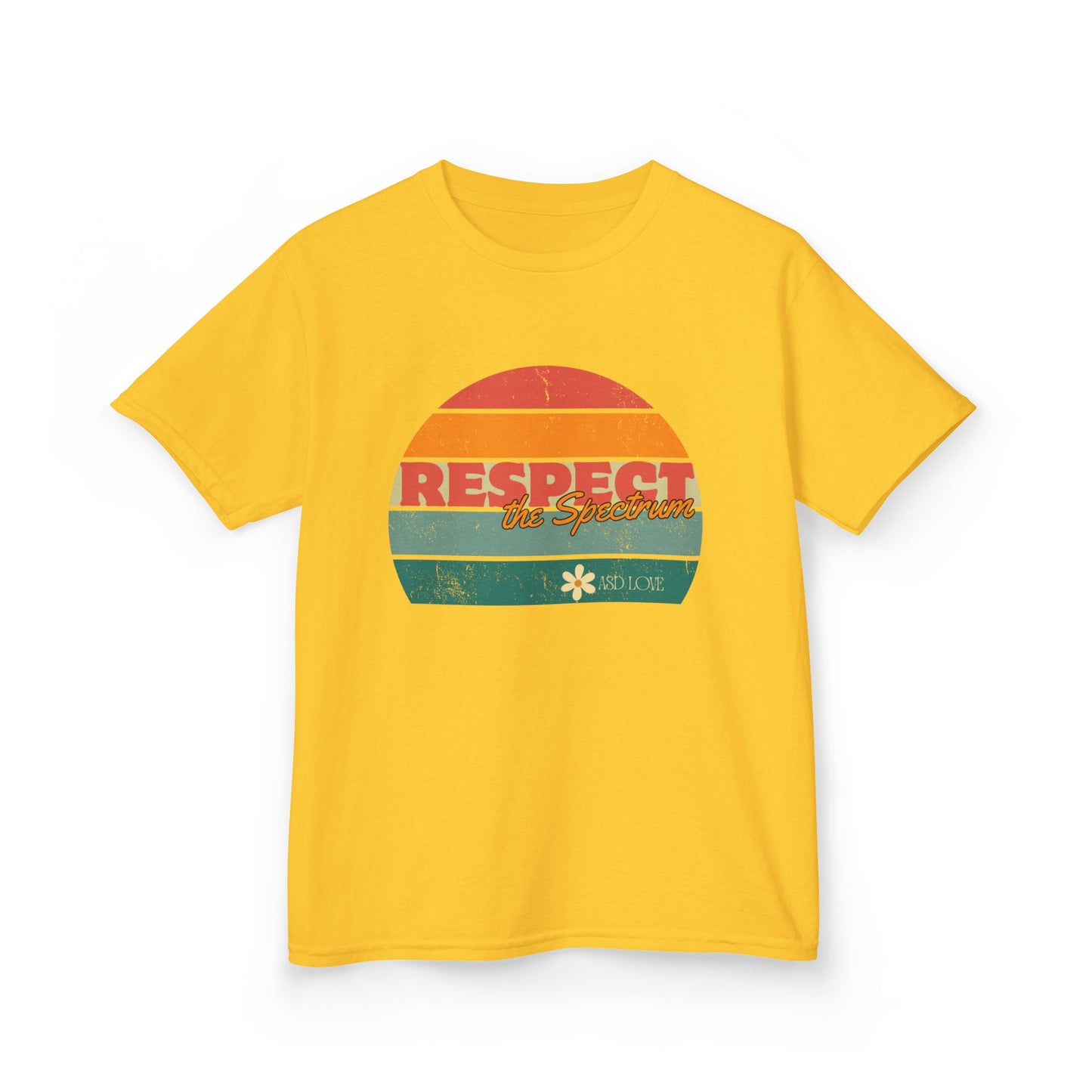 Respect the Spectrum - Rainbow Autism Awarness Kids Tee