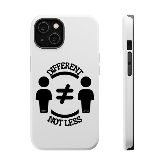 Silhouette Harmony: Different, Not Less - ASD Awareness Phone Case