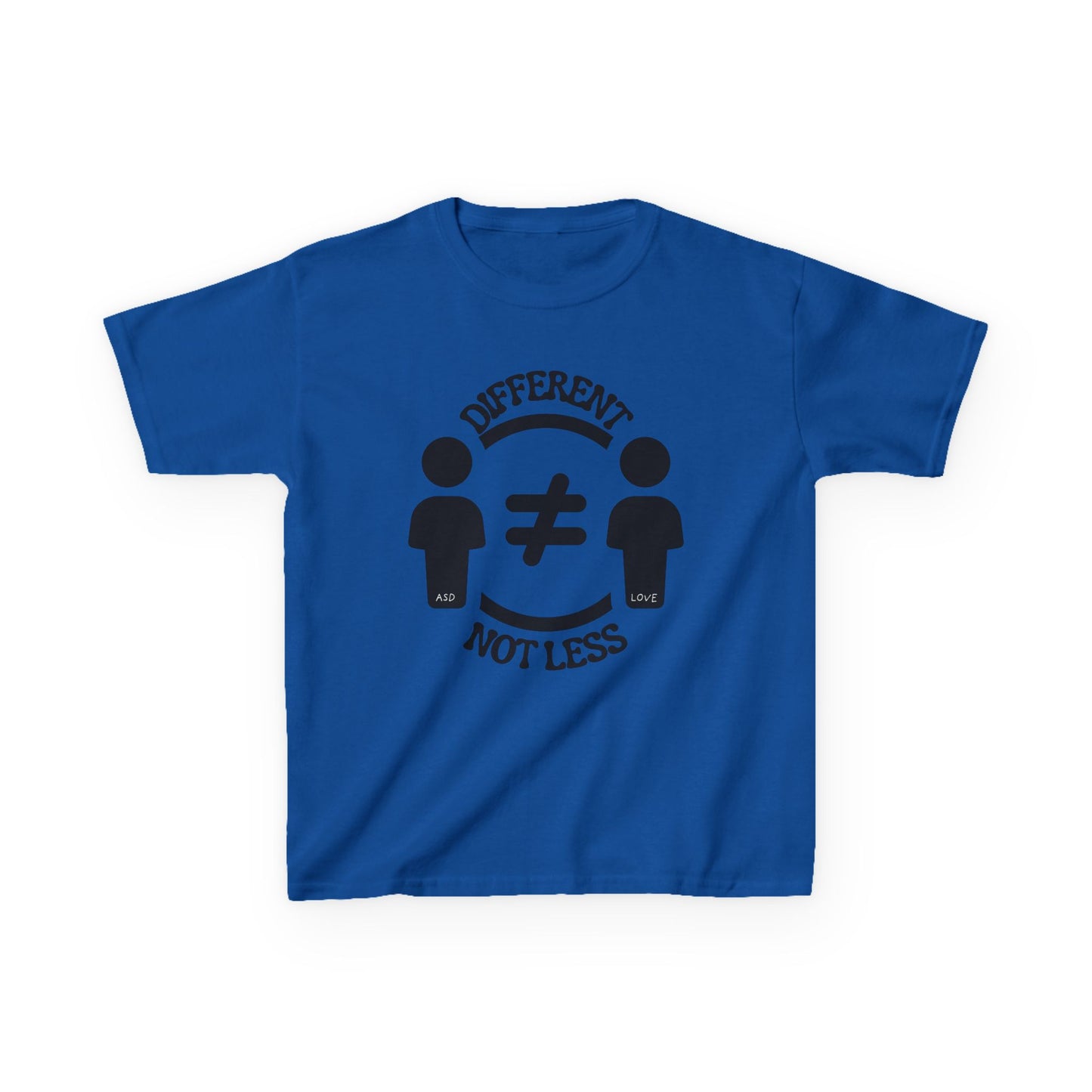 Different Not Less - Equality Autism Awareness kids Tee