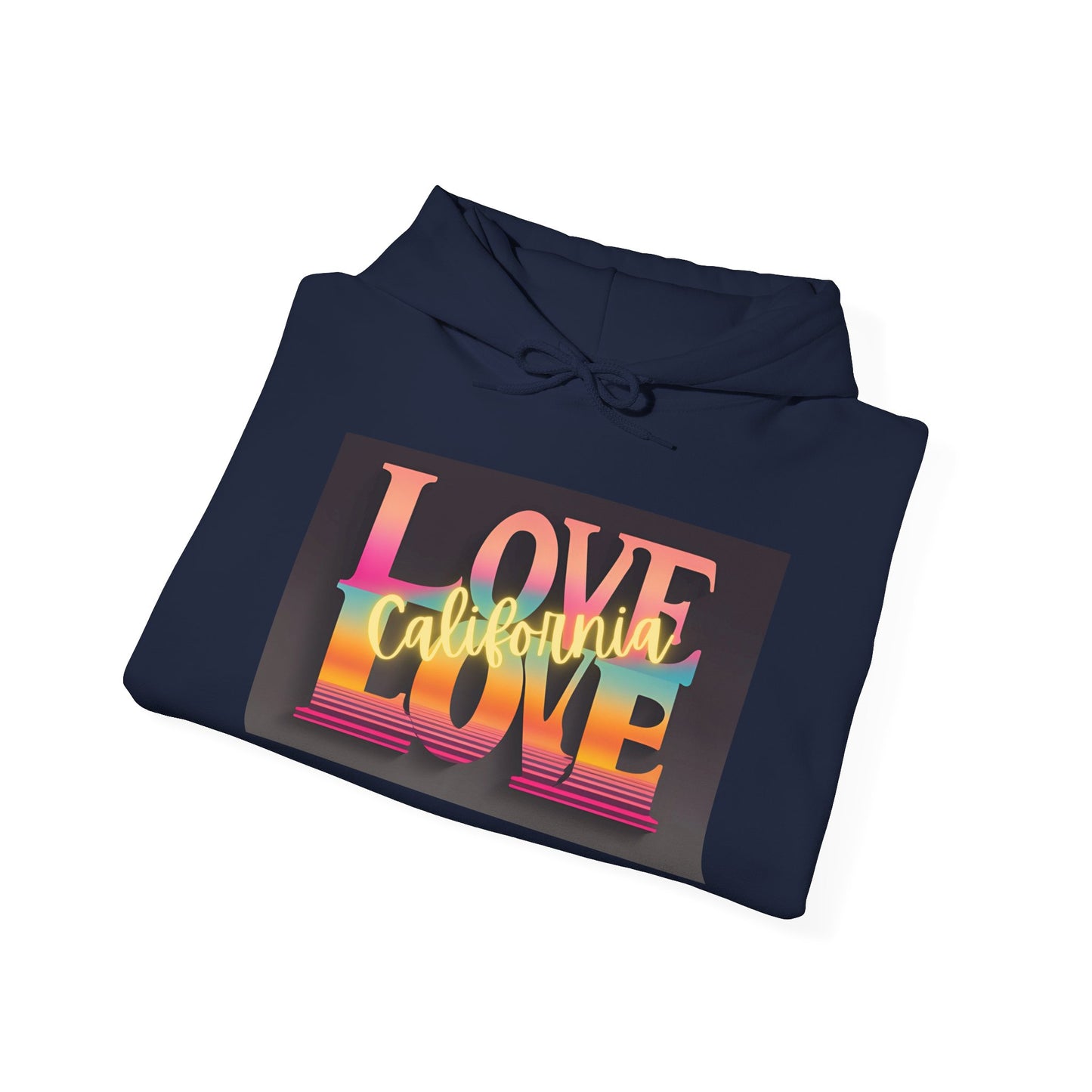 Love, LOVE, California Hoodie (NY) - Cali Love