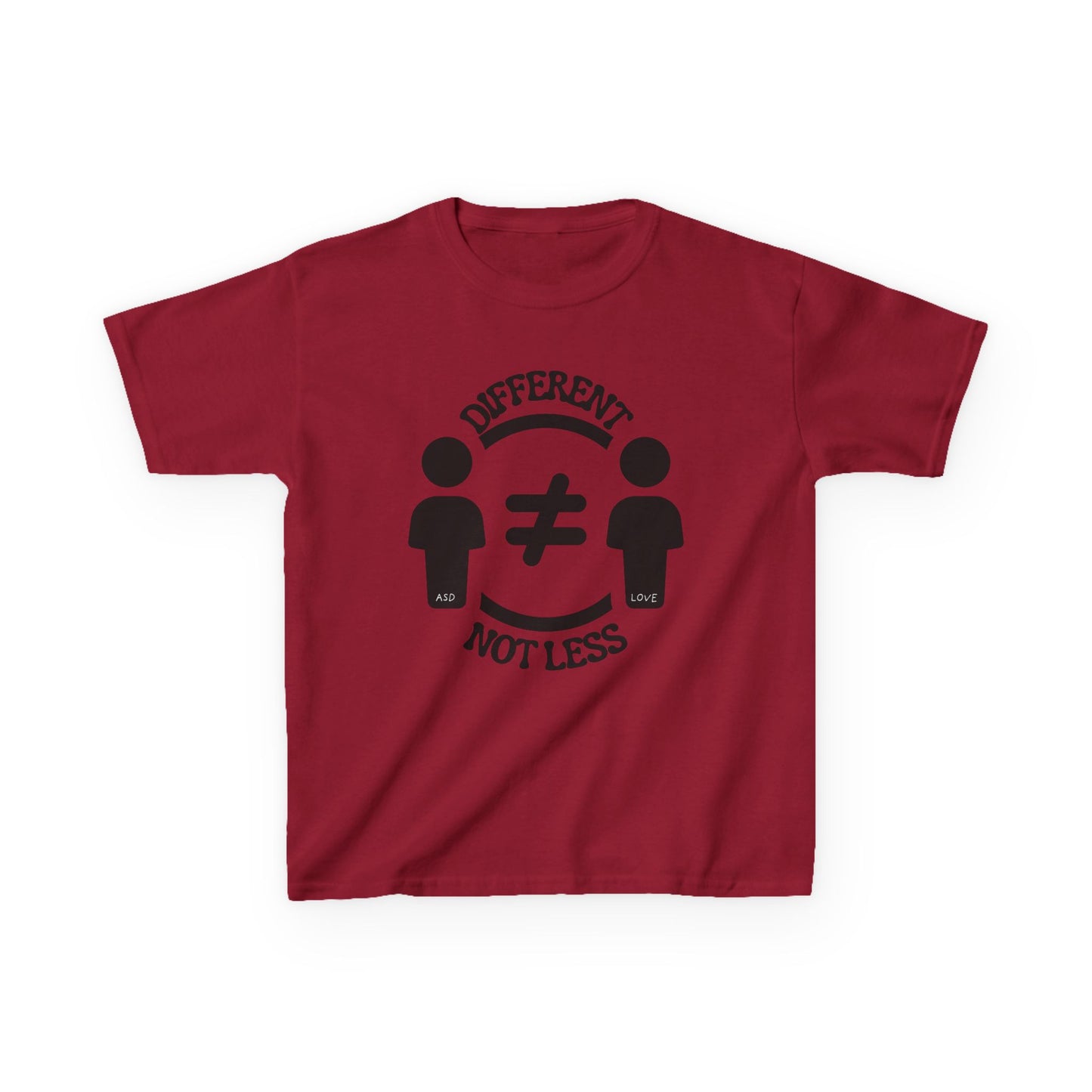 Different Not Less - Equality Autism Awareness kids Tee