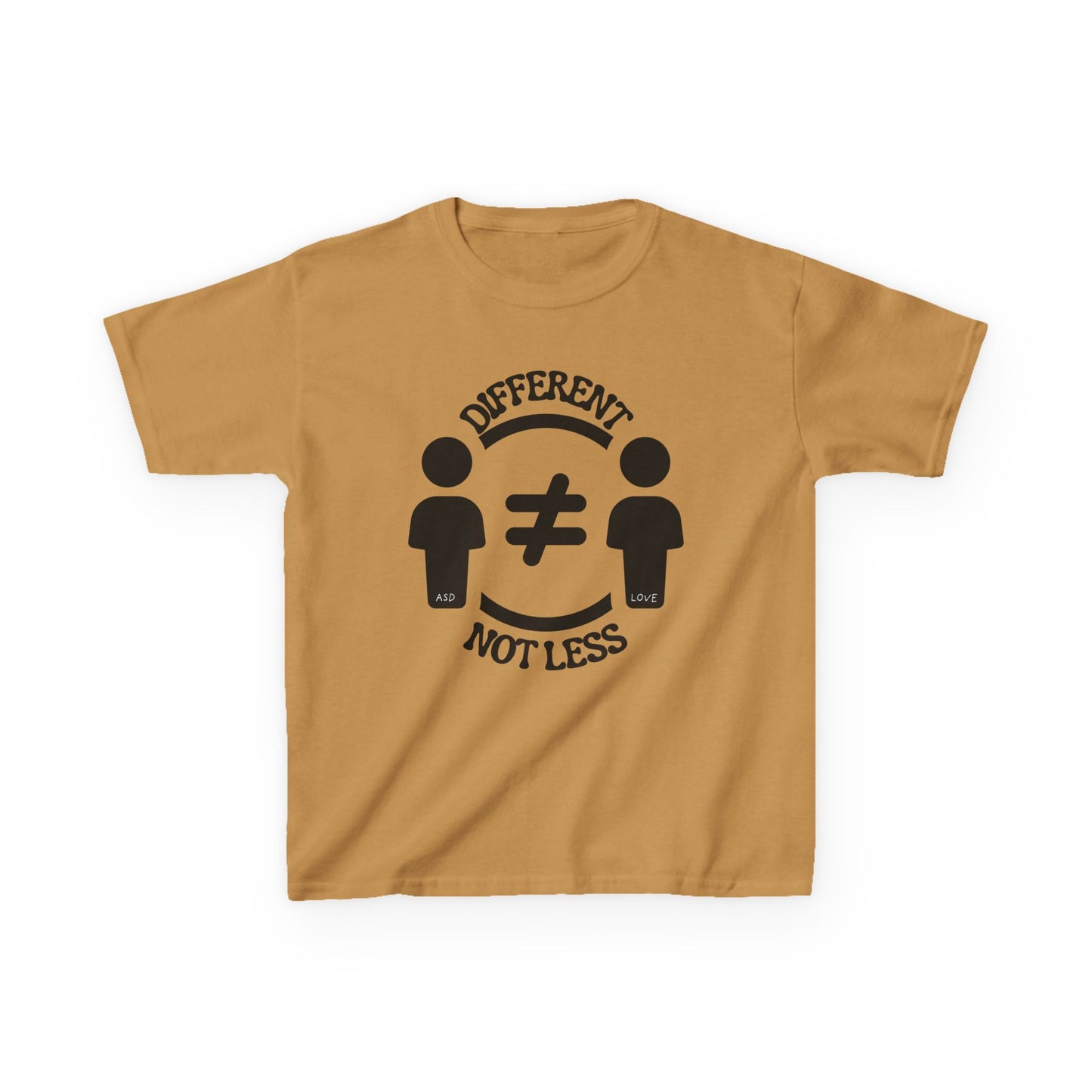 Different Not Less - Equality Autism Awareness kids Tee