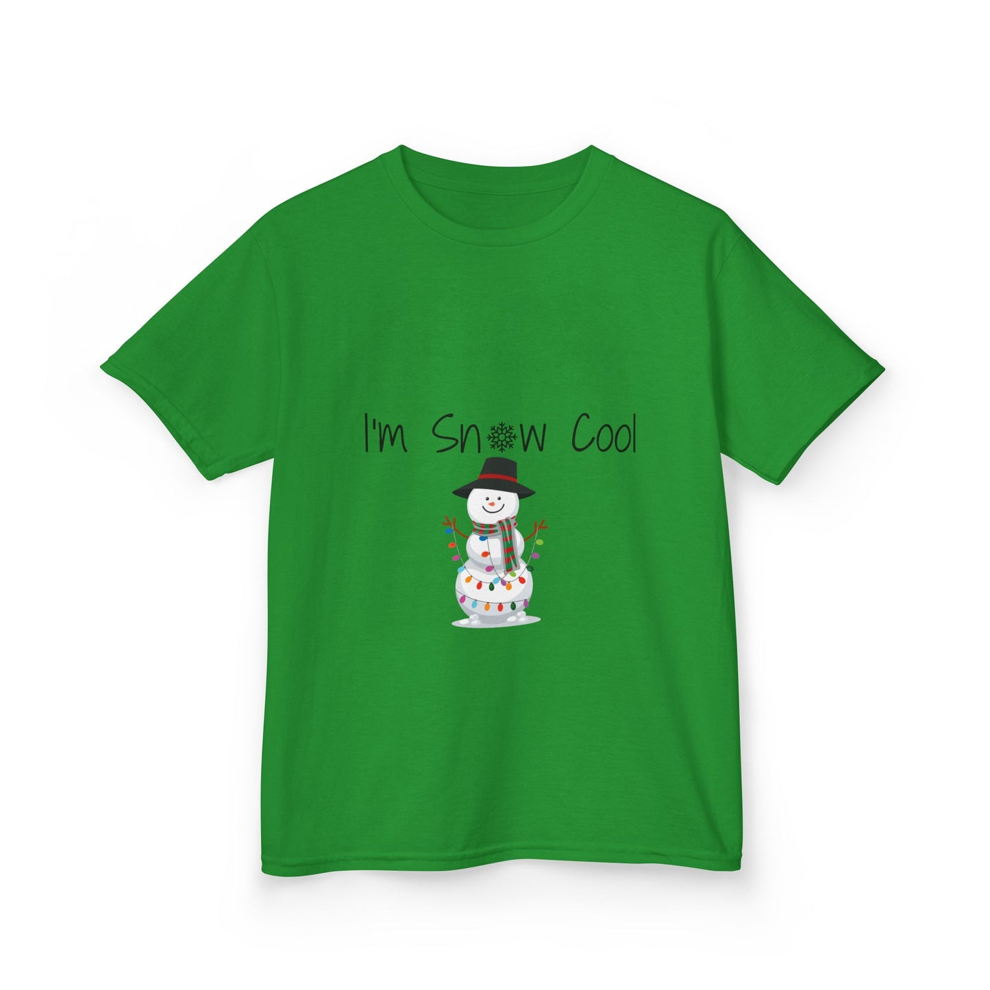 I'm Snow Cool Kids Tee - Fun Holiday Snowman Shirt for Boys and Girls