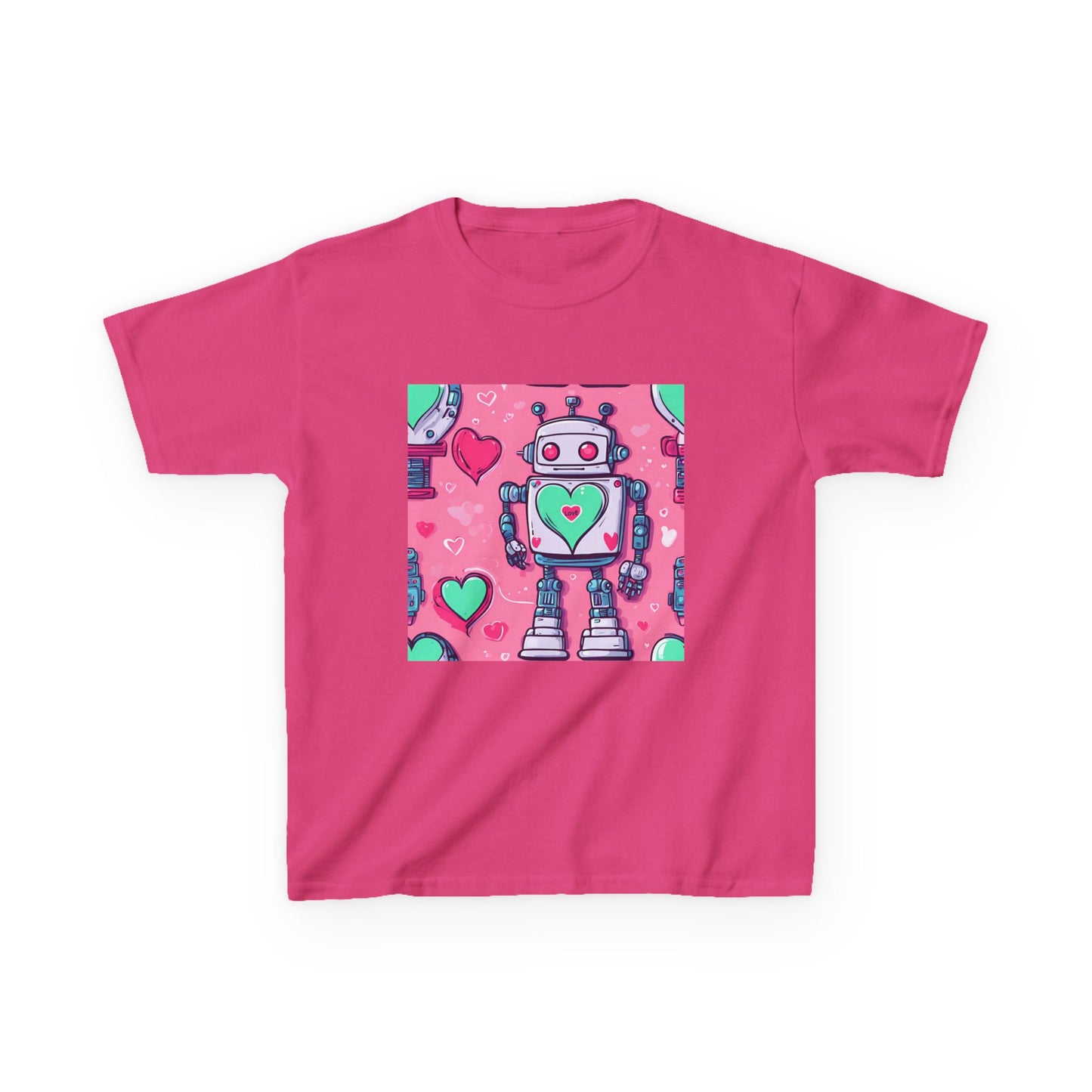 Robot Love - Robot Valentine's Kids' Tee