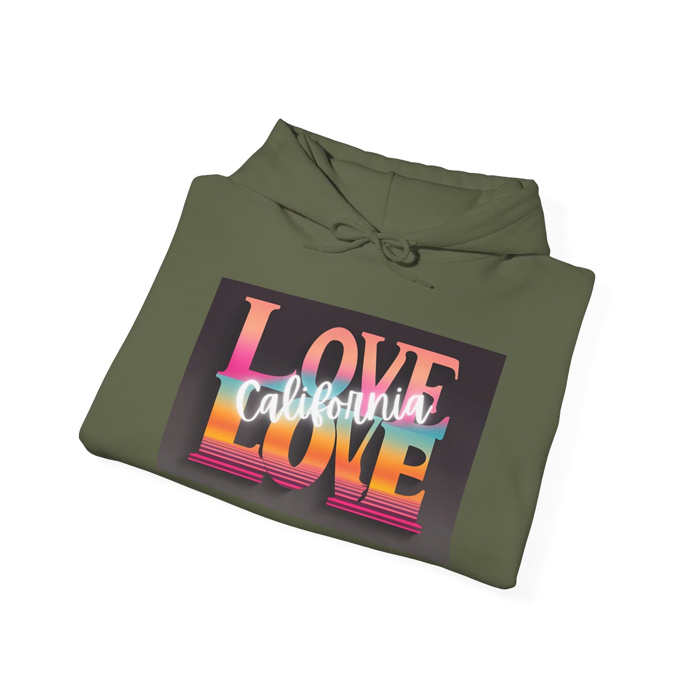 Love, LOVE, California Hoodie (NW) - Cali Love